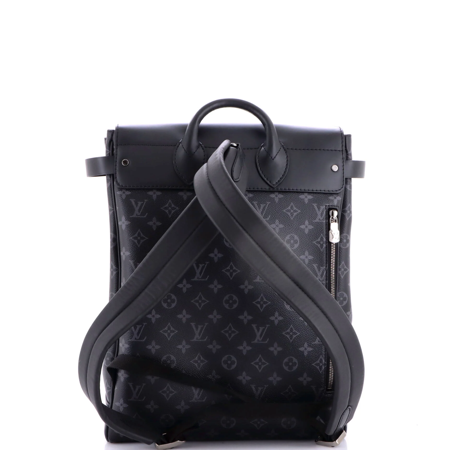 Steamer Backpack Monogram Eclipse Canvas - Image 3
