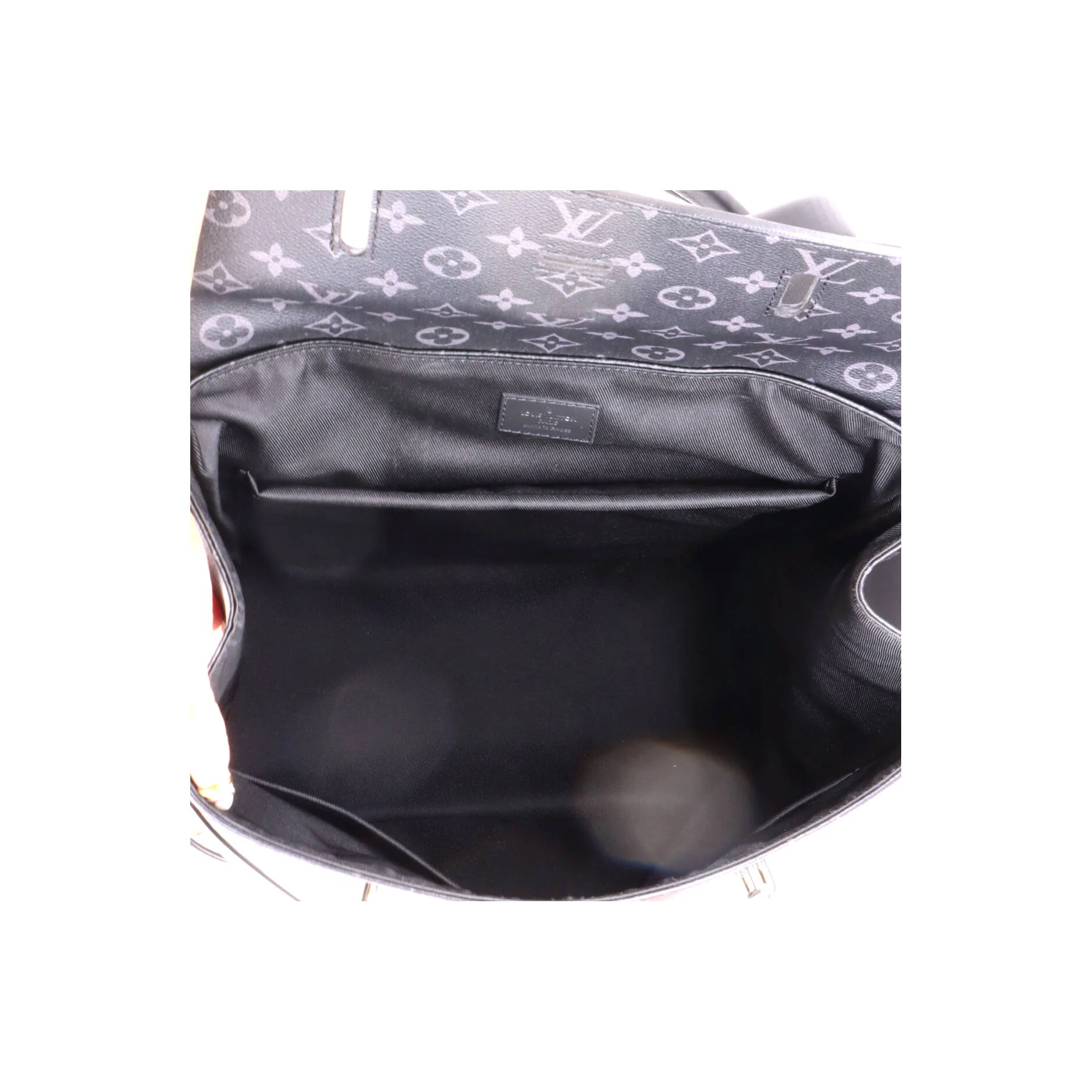 Steamer Backpack Monogram Eclipse Canvas - Image 5