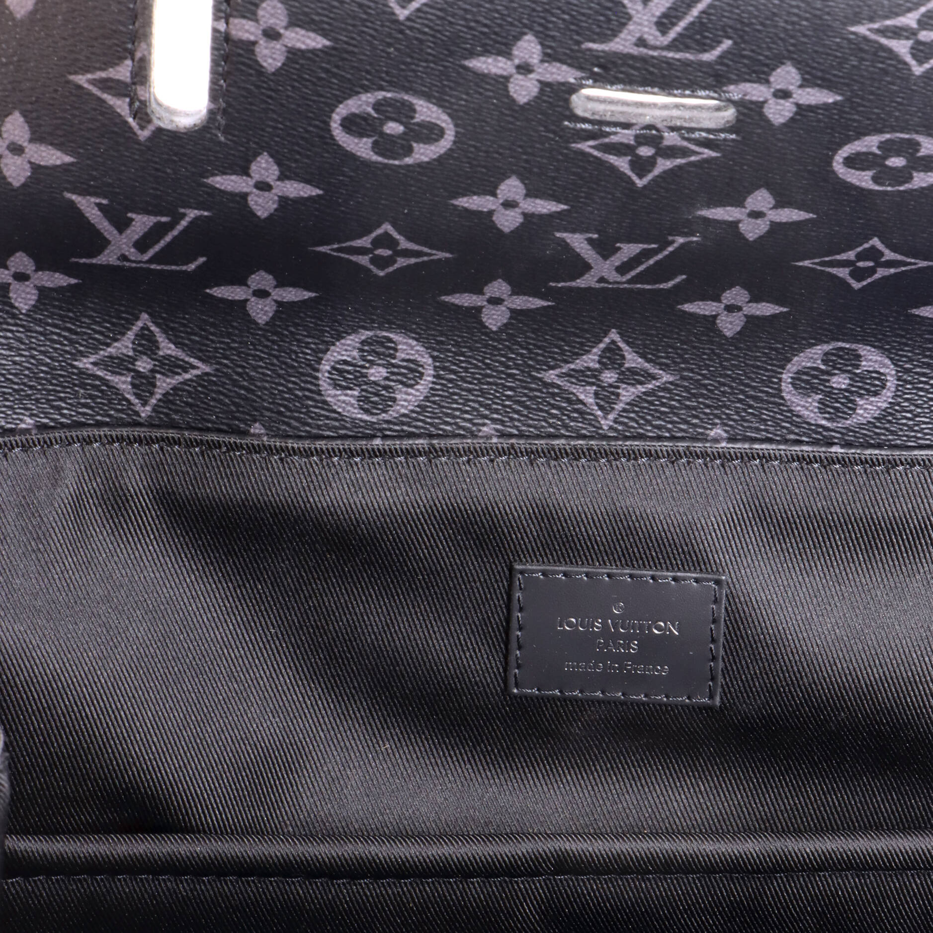Steamer Backpack Monogram Eclipse Canvas - Image 7