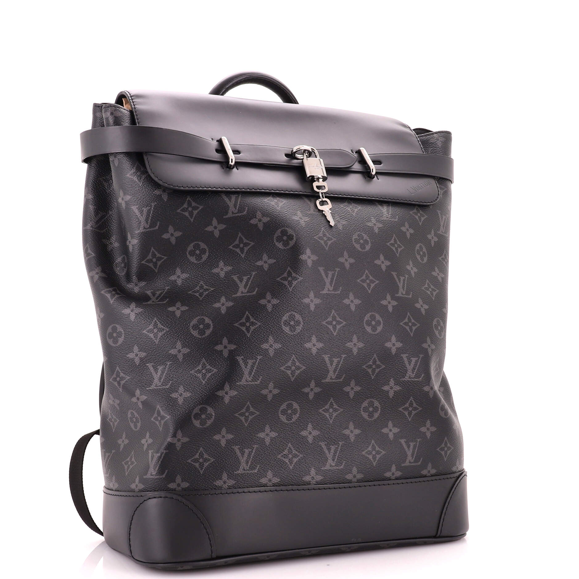 Steamer Backpack Monogram Eclipse Canvas - Image 2