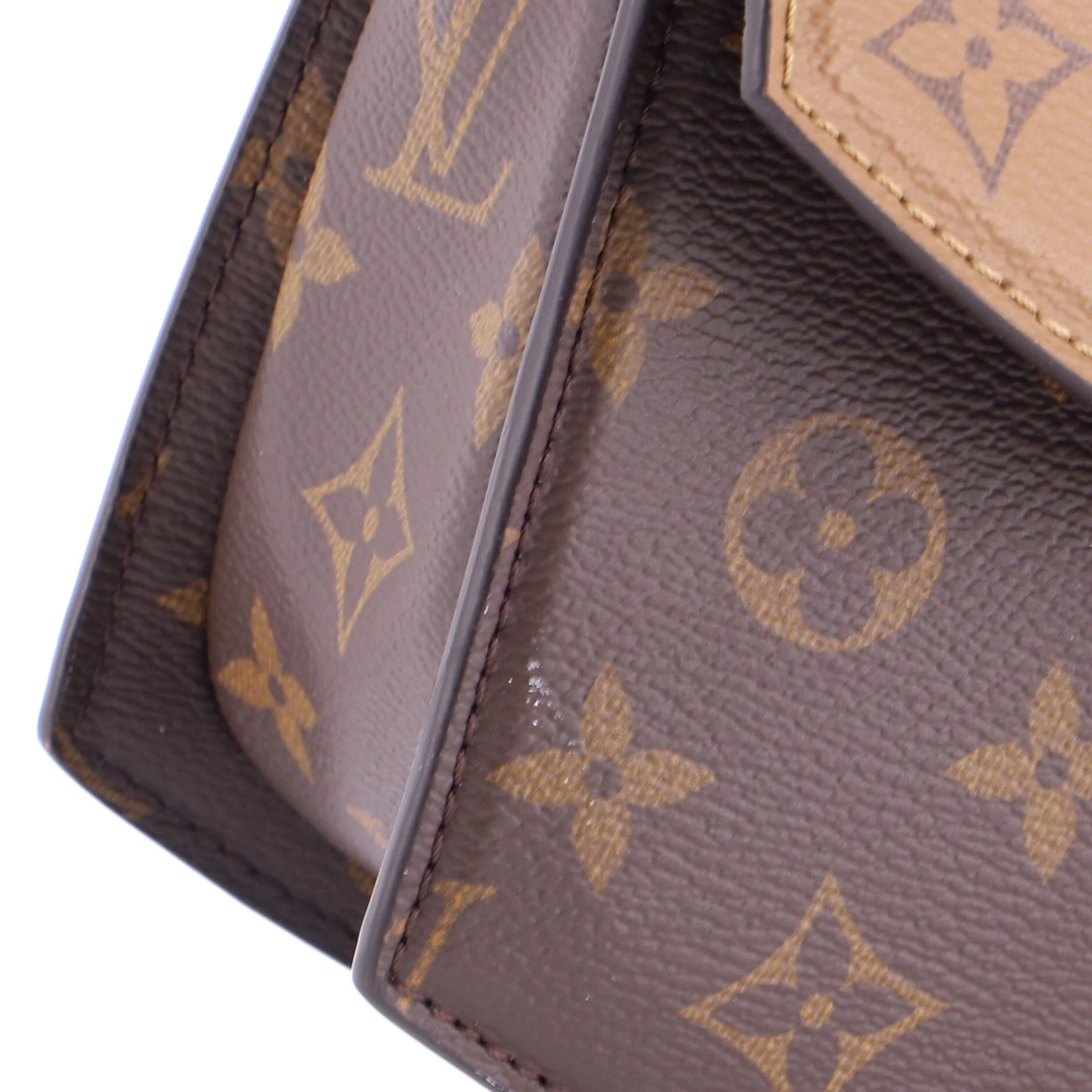 Tilsitt Top Handle Bag Reverse Monogram Canvas - Image 5