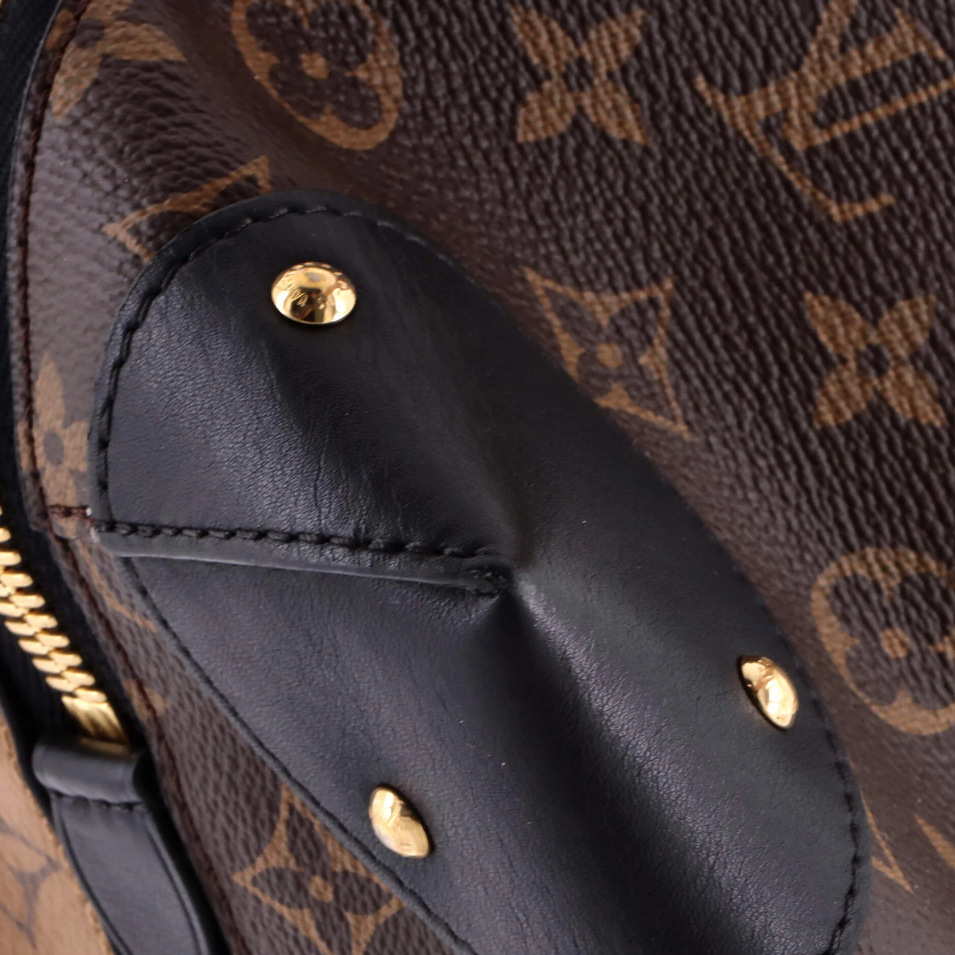 Triangle Softy Bag Reverse Monogram Canvas - Image 6