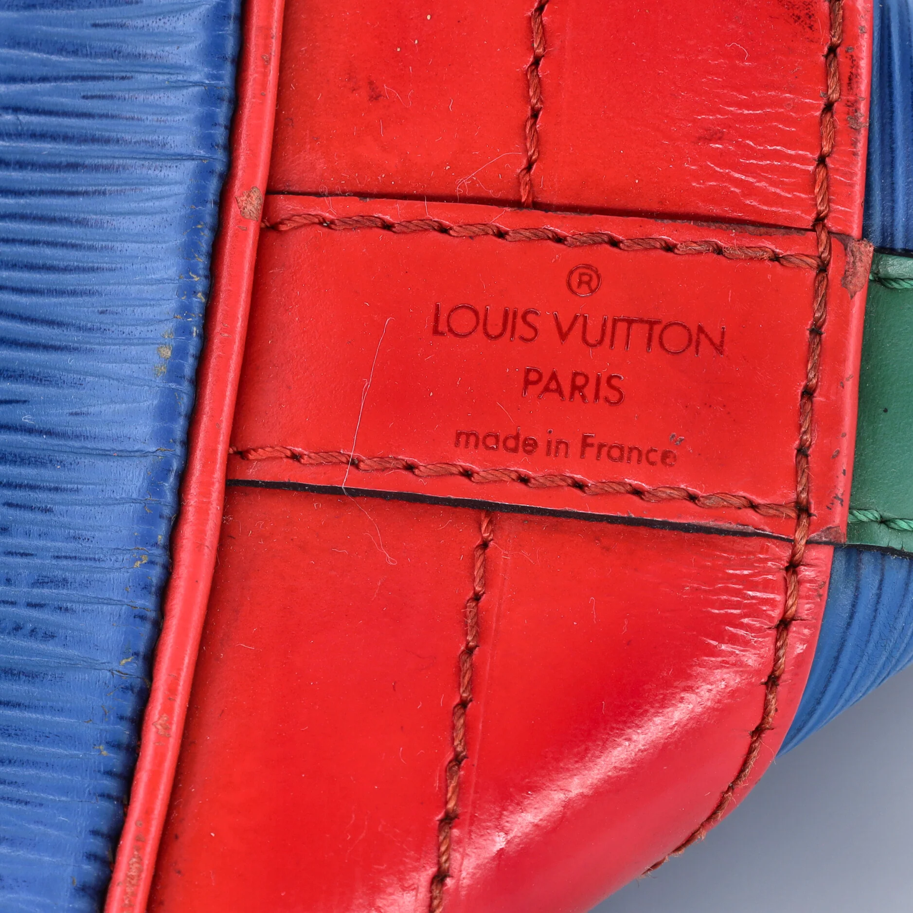 Tricolor Noe Handbag Epi Leather Large - Image 6