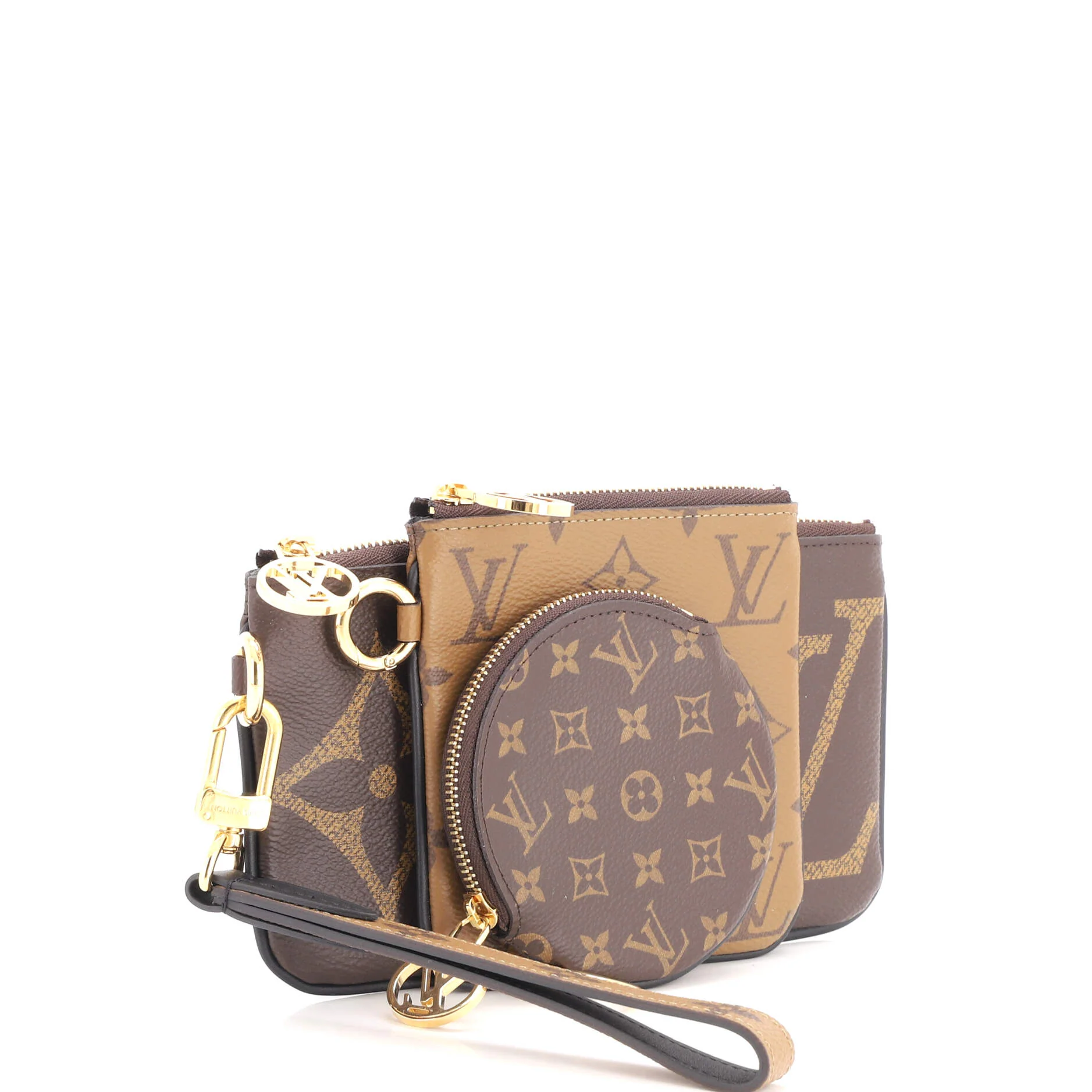 Trio Pouch Set Reverse Monogram Giant - Image 2