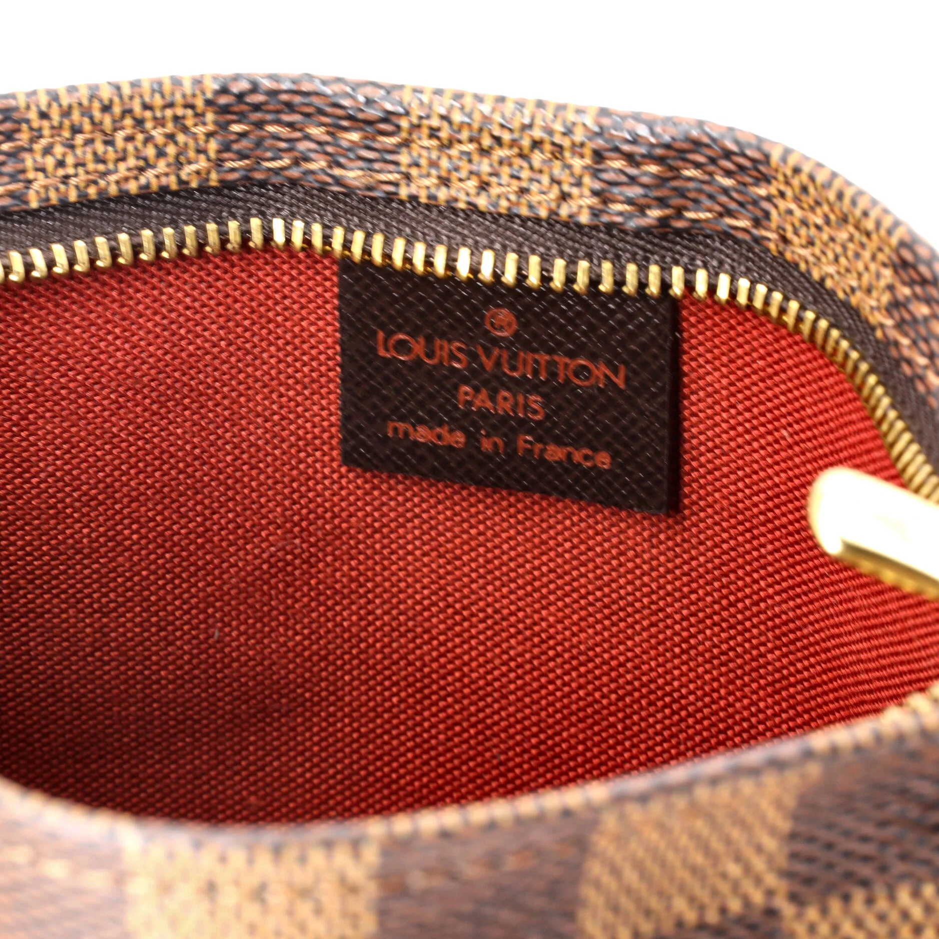 Trousse Make Up Bag Damier - Image 7