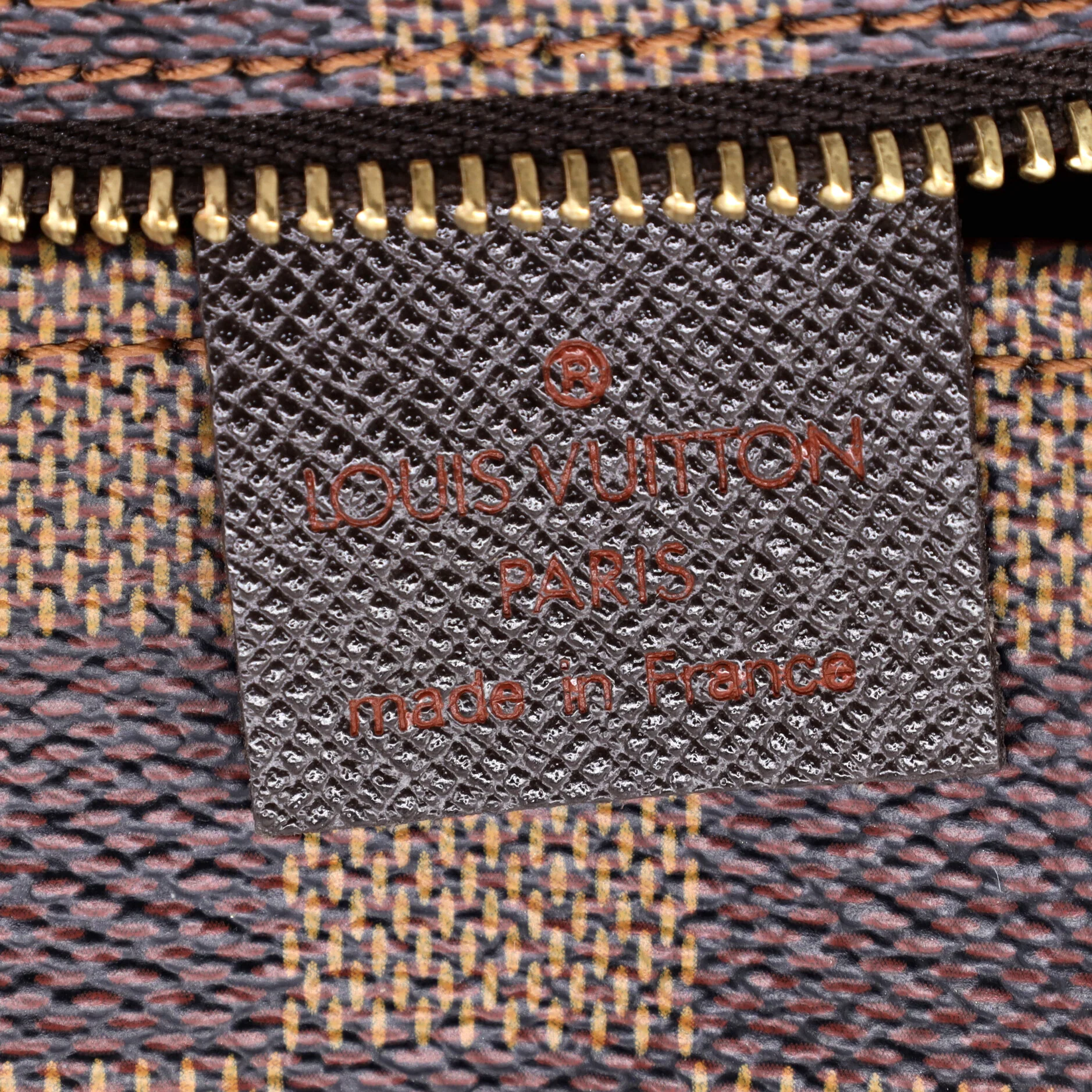 Trousse Make Up Bag Damier - Image 6