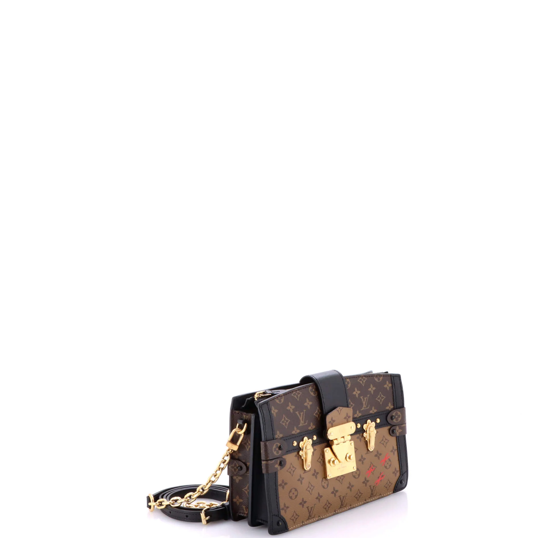 Trunk Clutch Reverse Monogram Canvas - Image 2