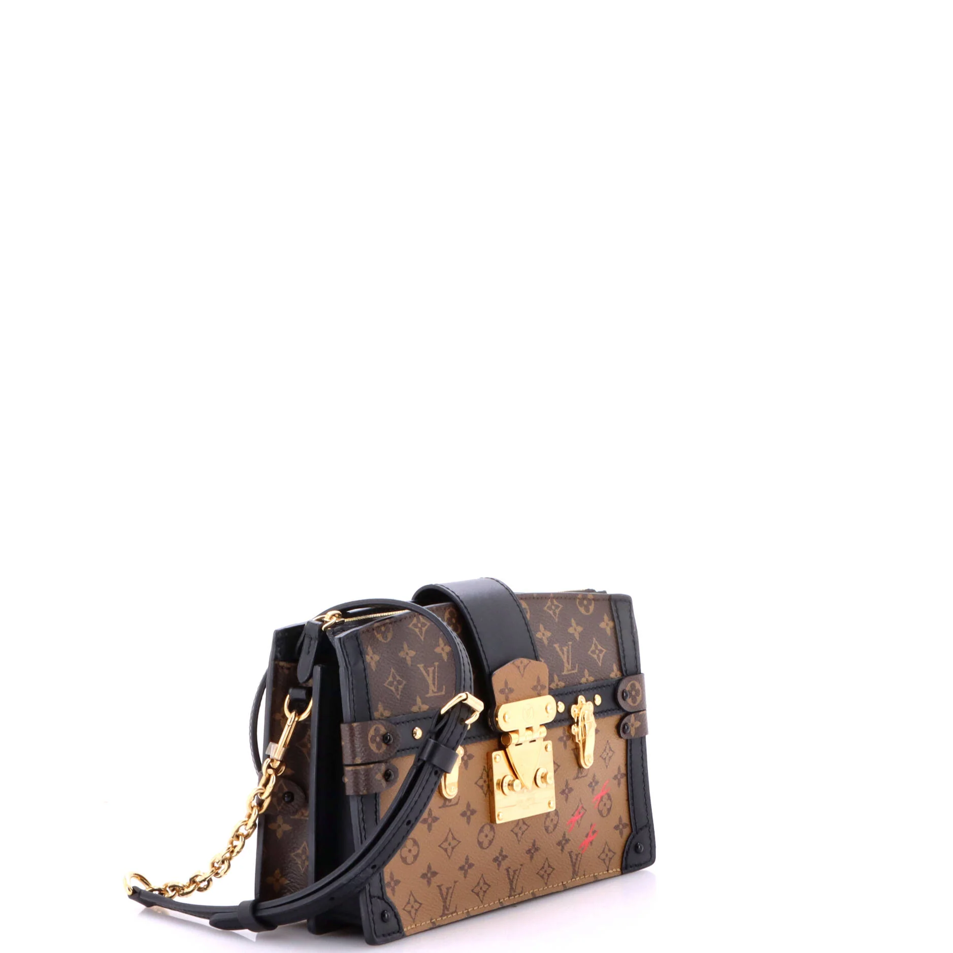 Trunk Clutch Reverse Monogram Canvas - Image 2