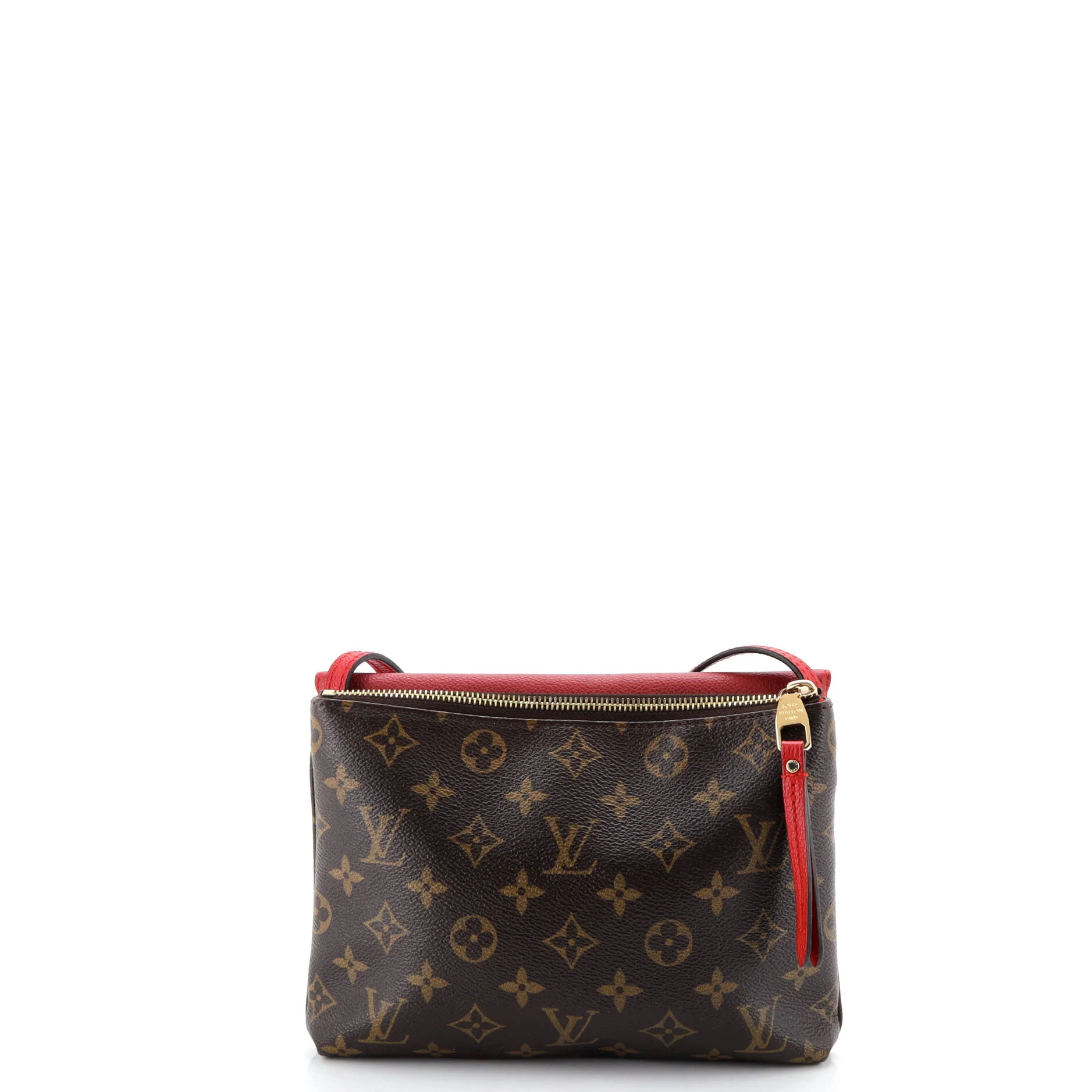 Twice Handbag Monogram Canvas and Leather - Image 3