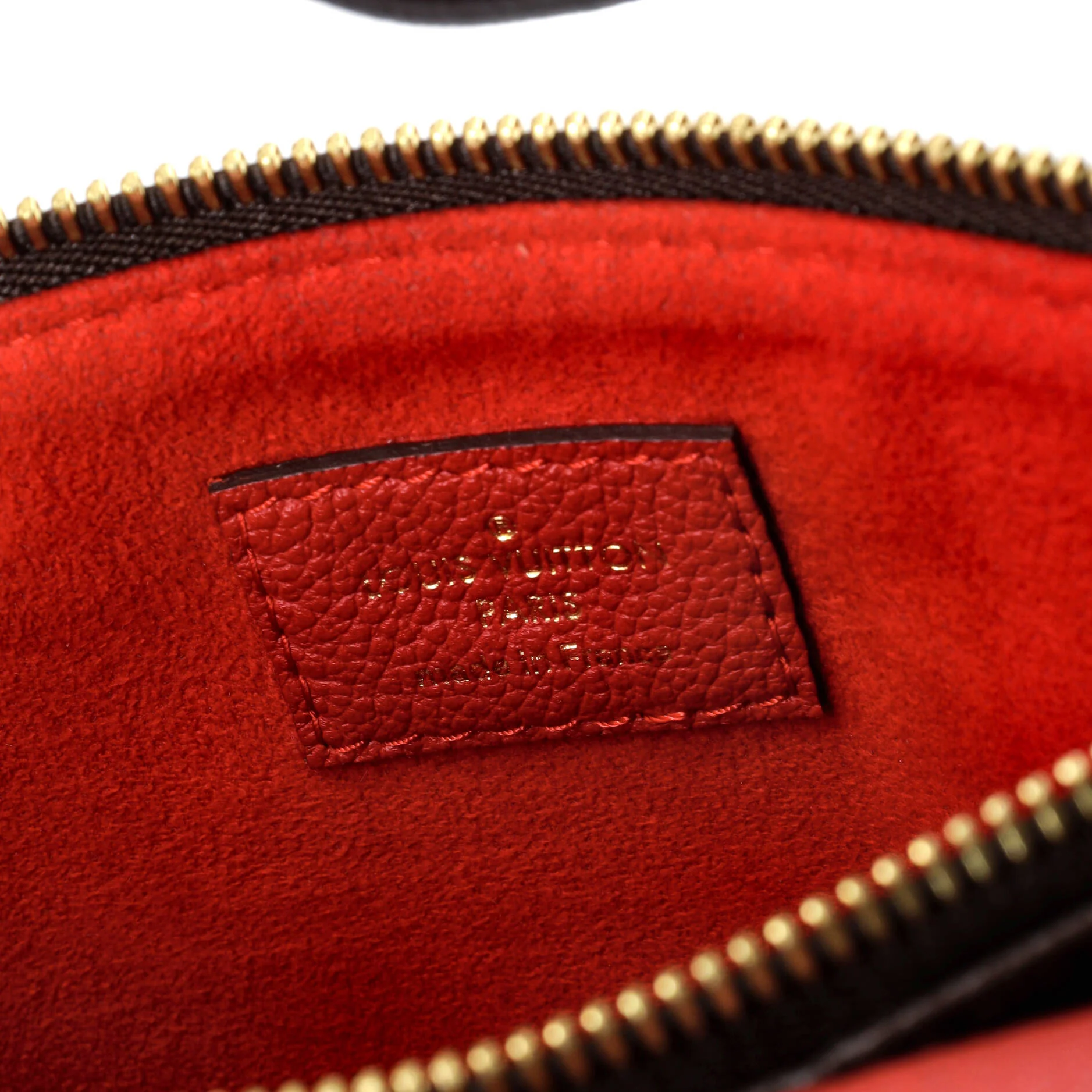 Twice Handbag Monogram Canvas and Leather - Image 7