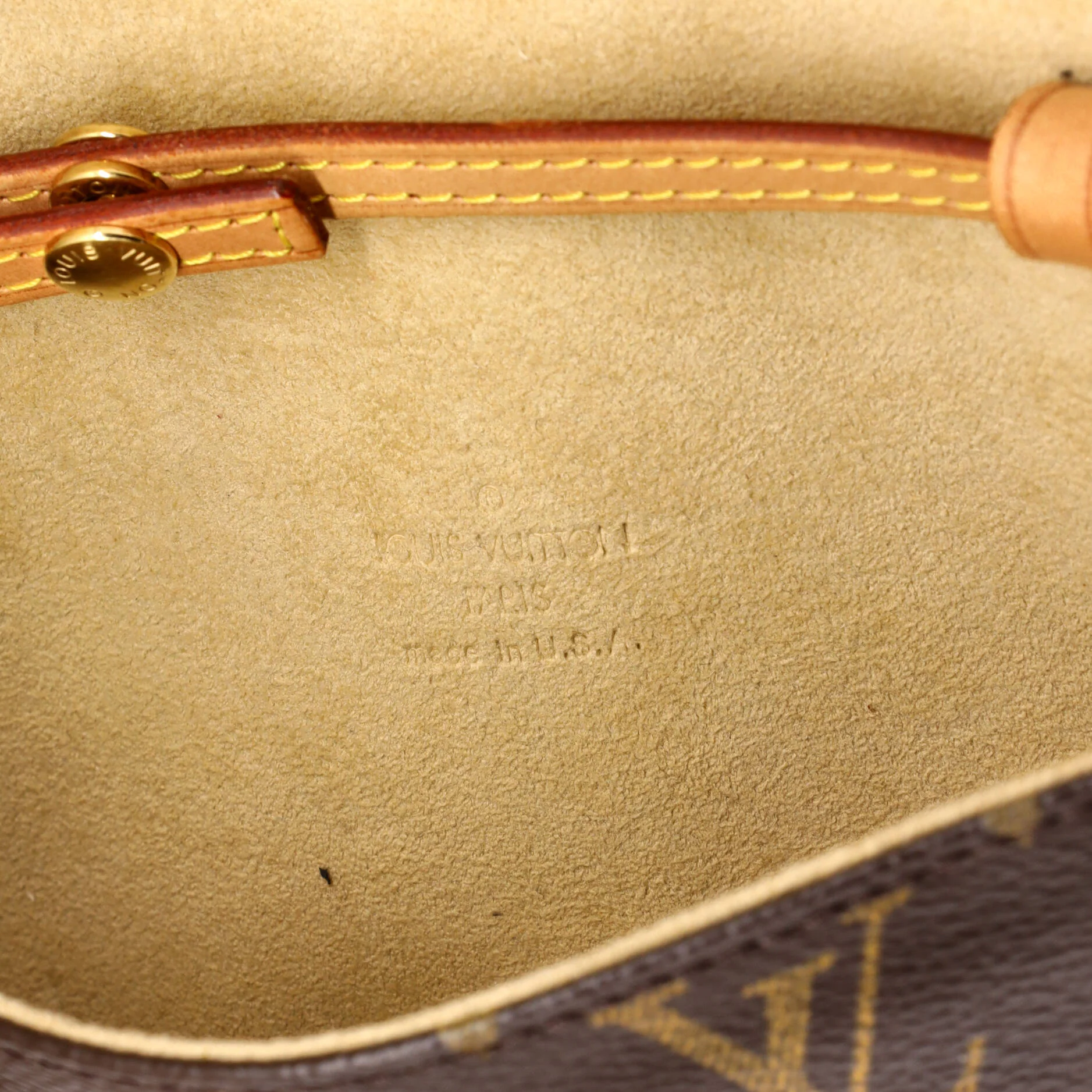 Twin Handbag Monogram Canvas PM - Image 7