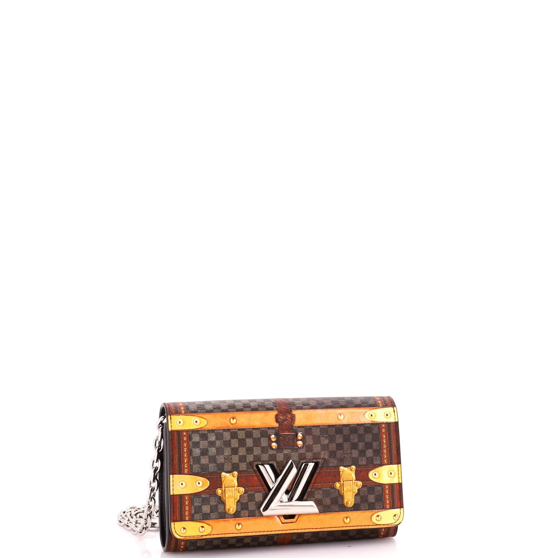 Twist Chain Wallet Limited Edition Damier Time Trunk - Image 2