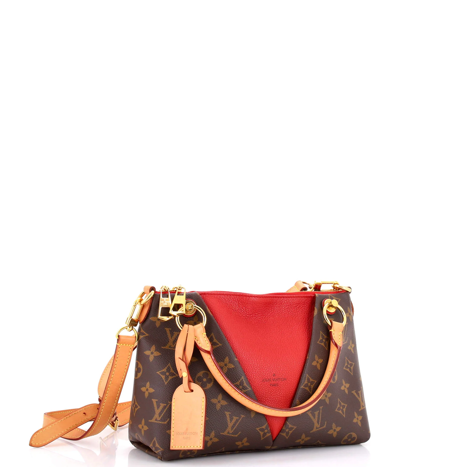 V Tote Monogram Canvas and Leather BB - Image 2