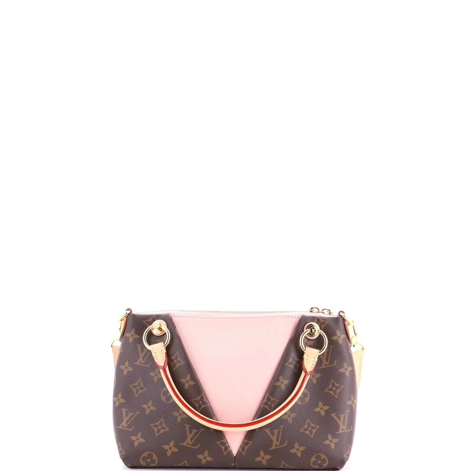 V Tote Monogram Canvas and Leather BB - Image 3