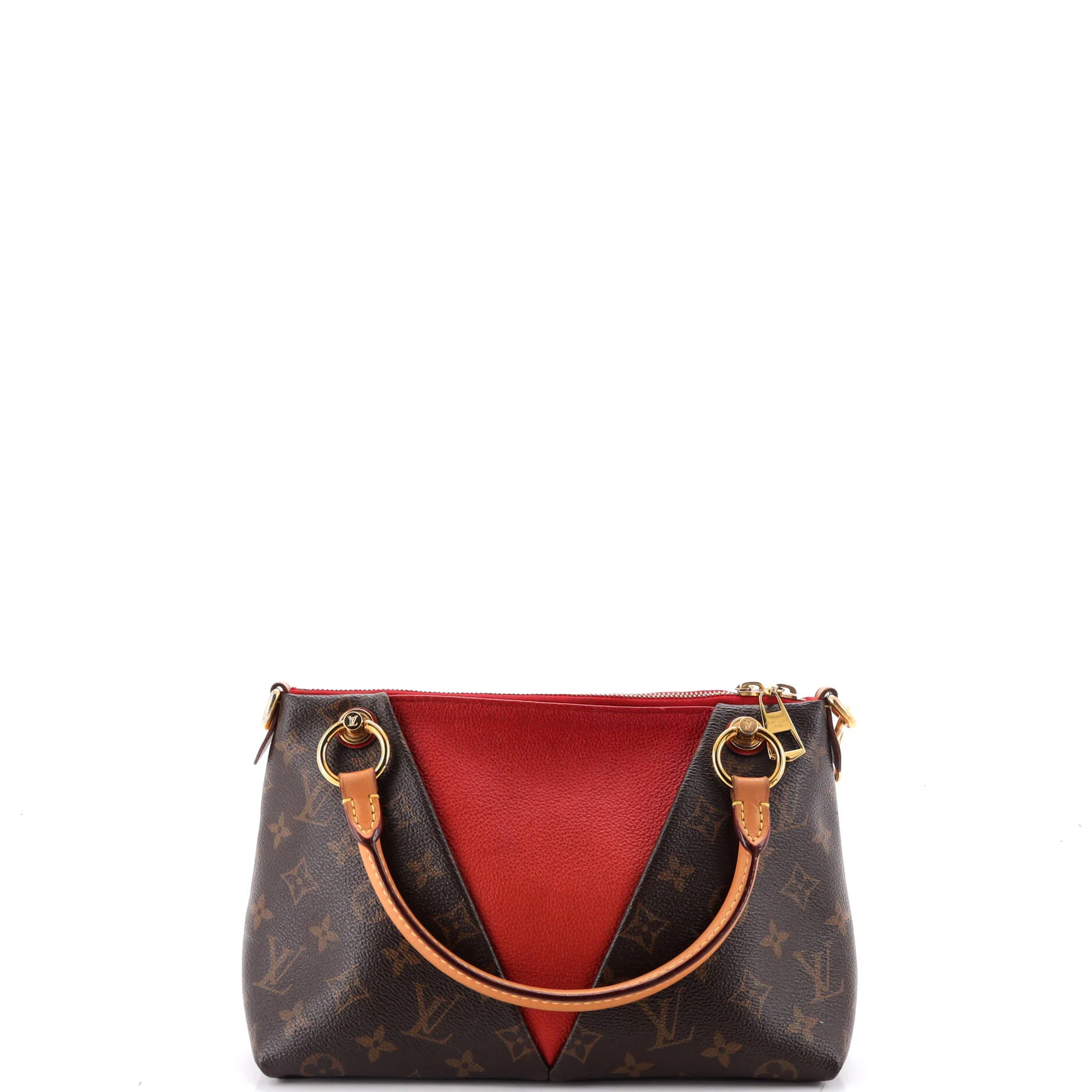 V Tote Monogram Canvas and Leather BB - Image 3