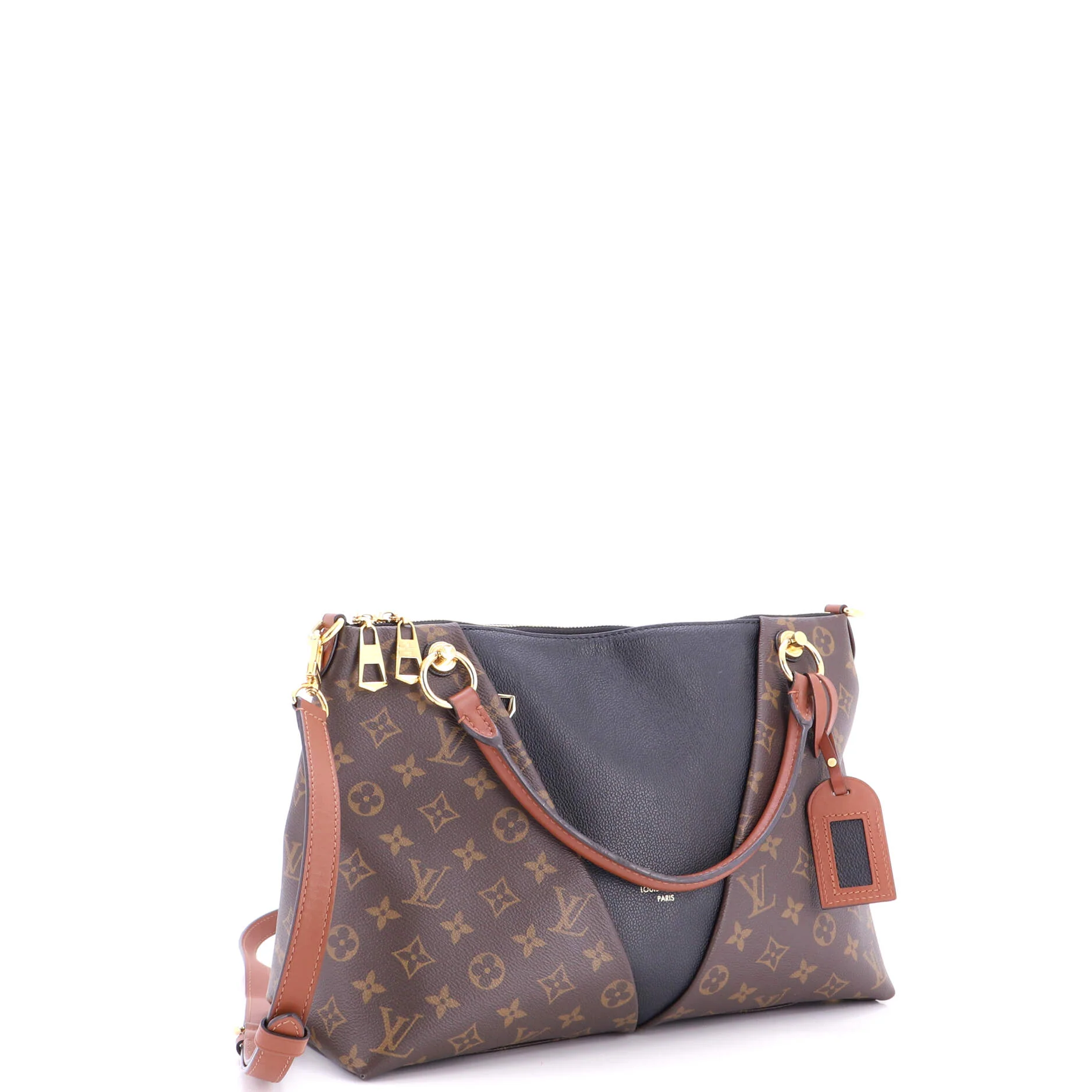 V Tote Monogram Canvas and Leather MM - Image 2