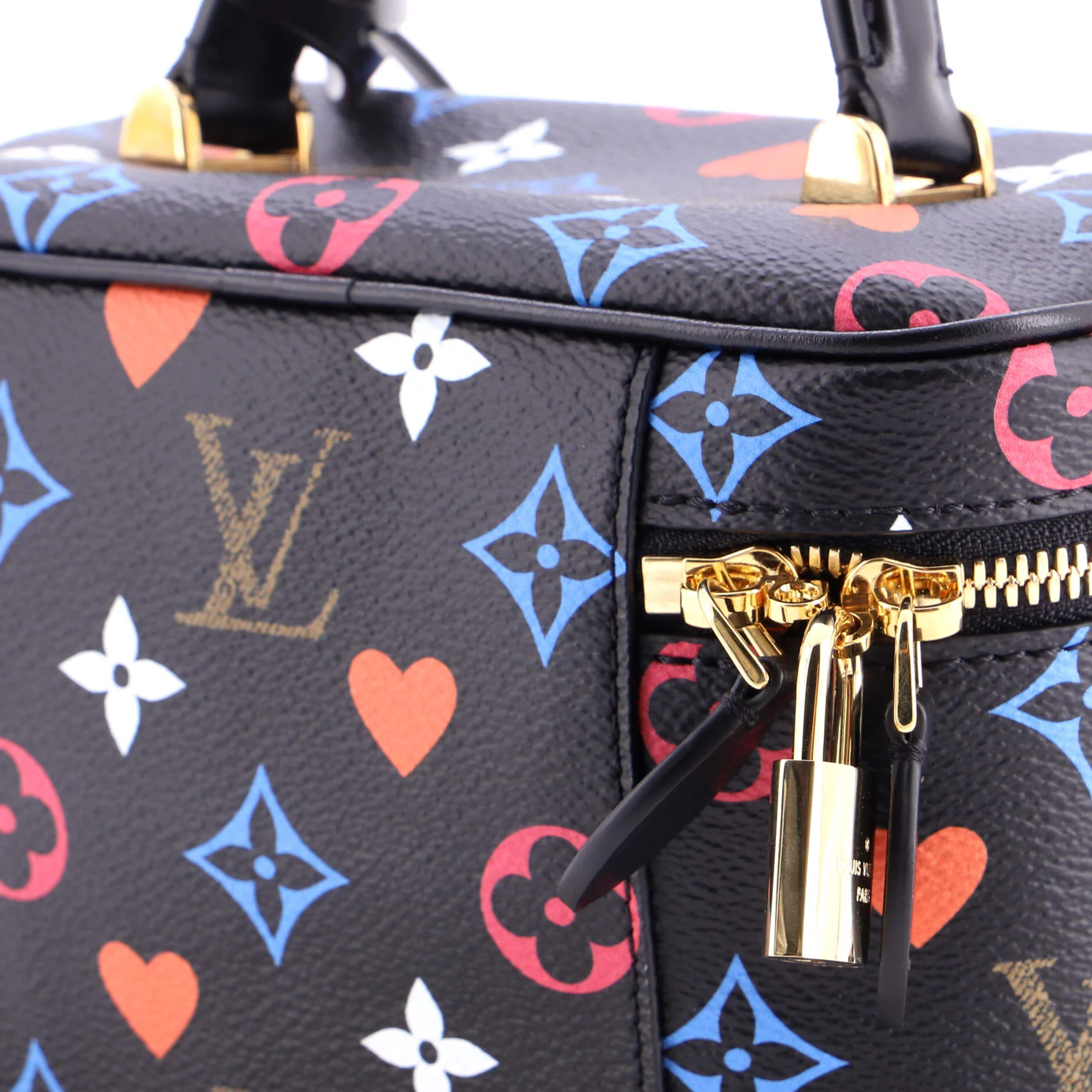 Vanity Handbag Limited Edition Game On Multicolor Monogram PM - Image 6