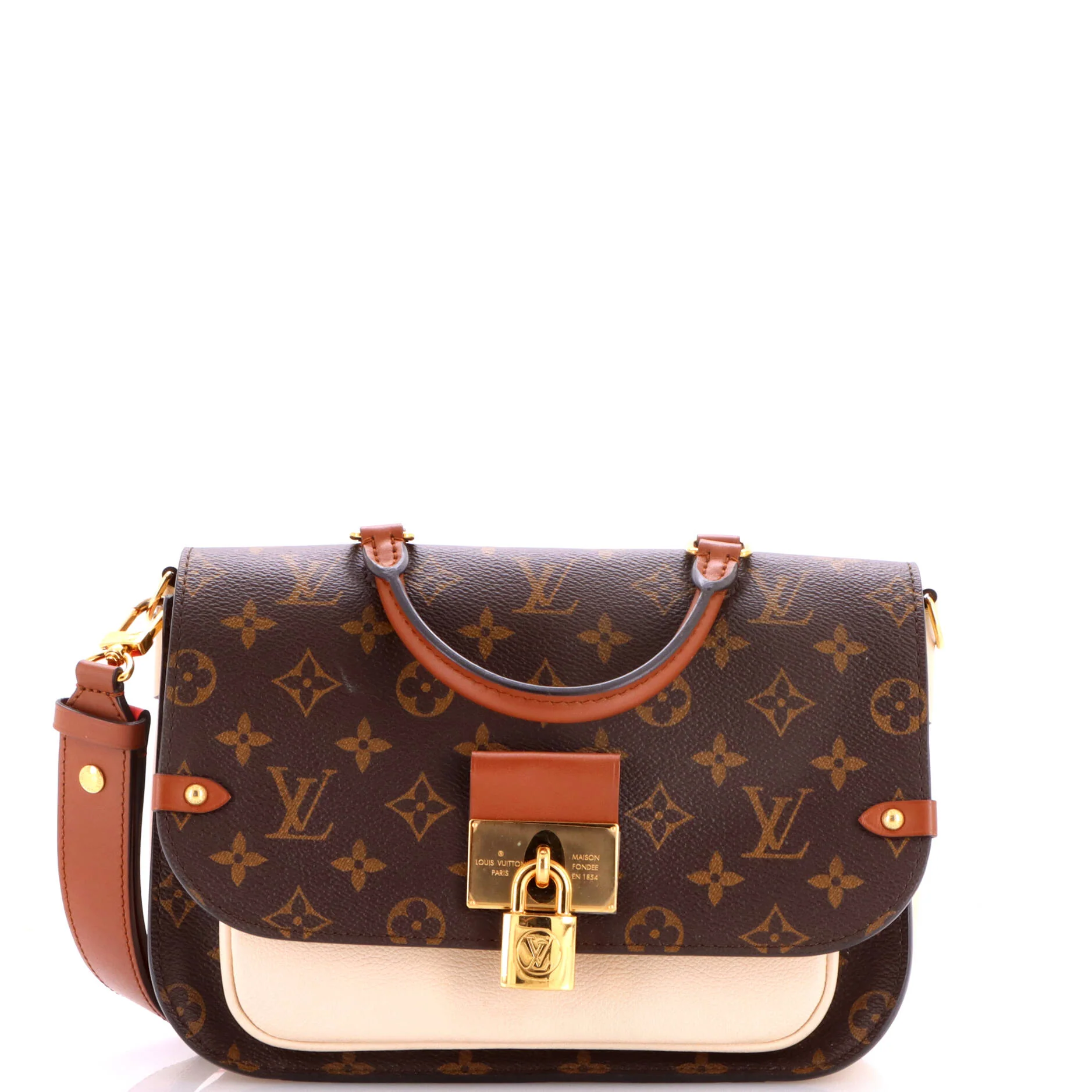 Vaugirard Handbag Monogram Canvas with Leather