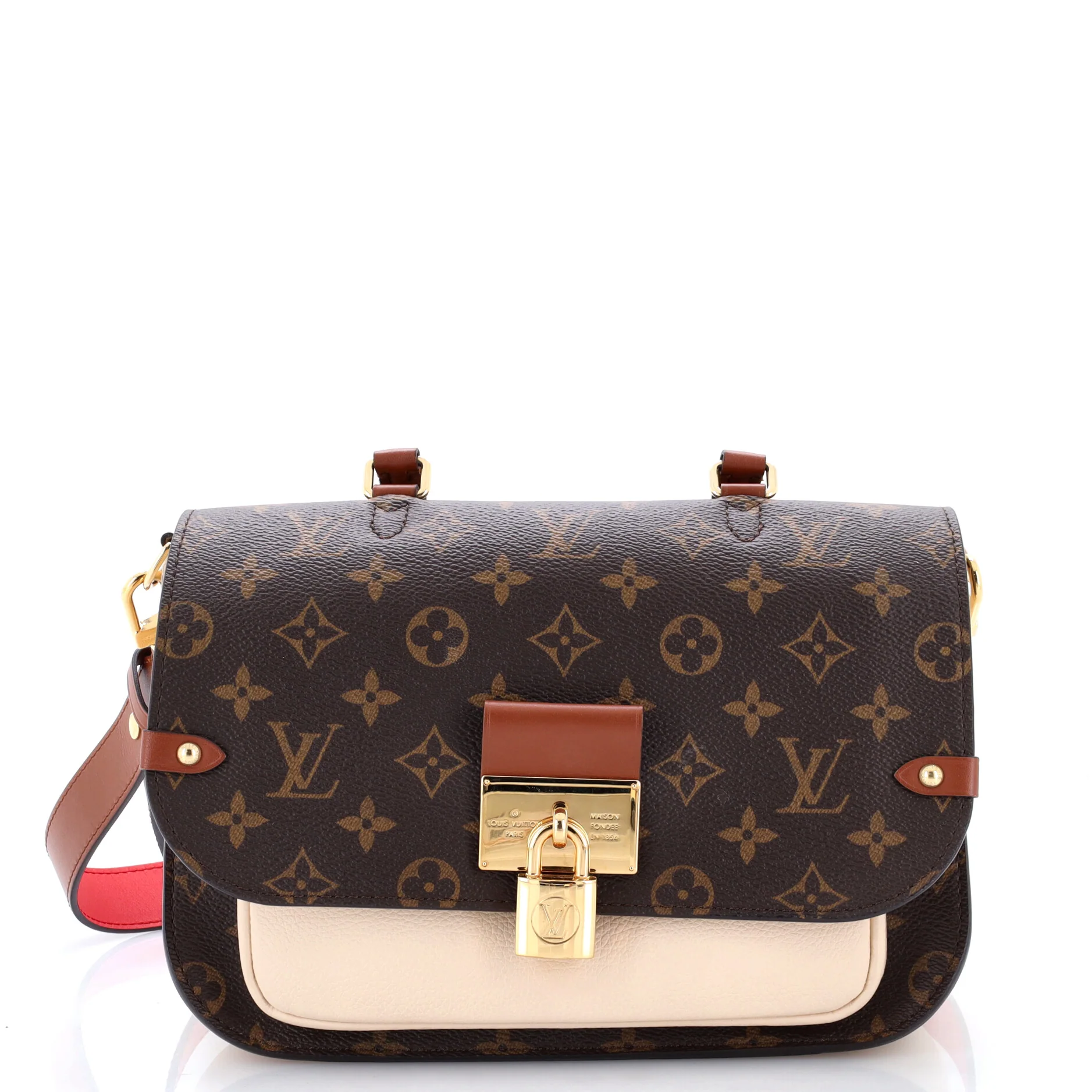 Vaugirard Handbag Monogram Canvas with Leather
