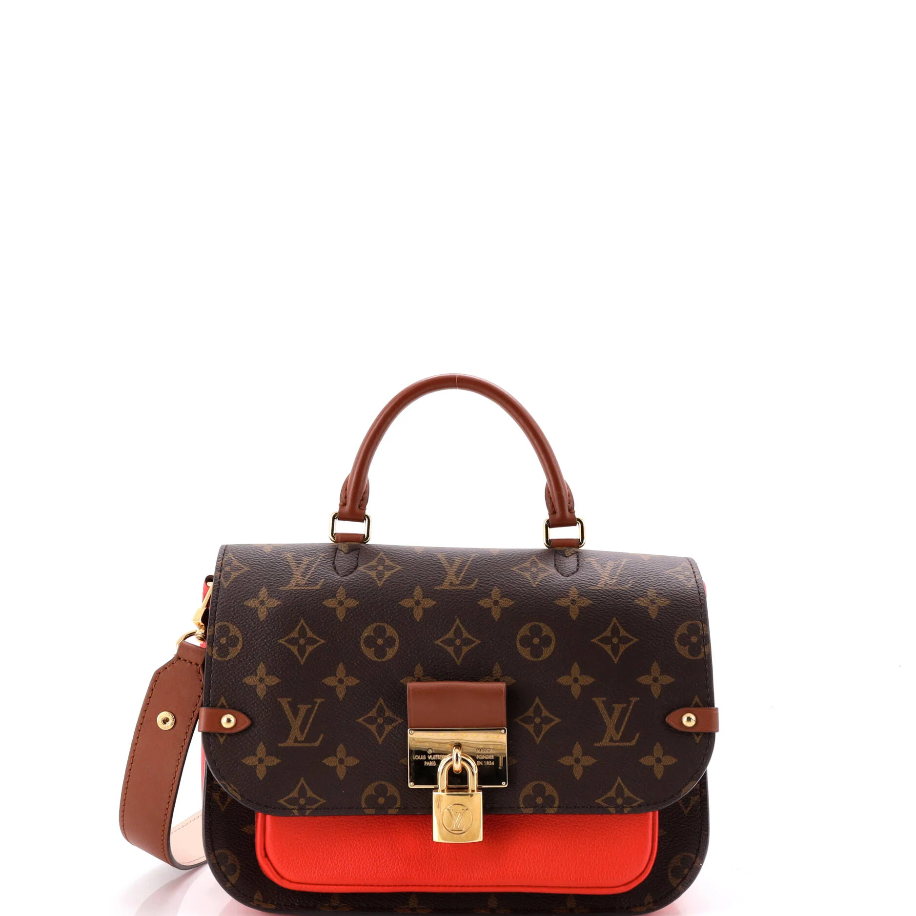 Vaugirard Handbag Monogram Canvas with Leather