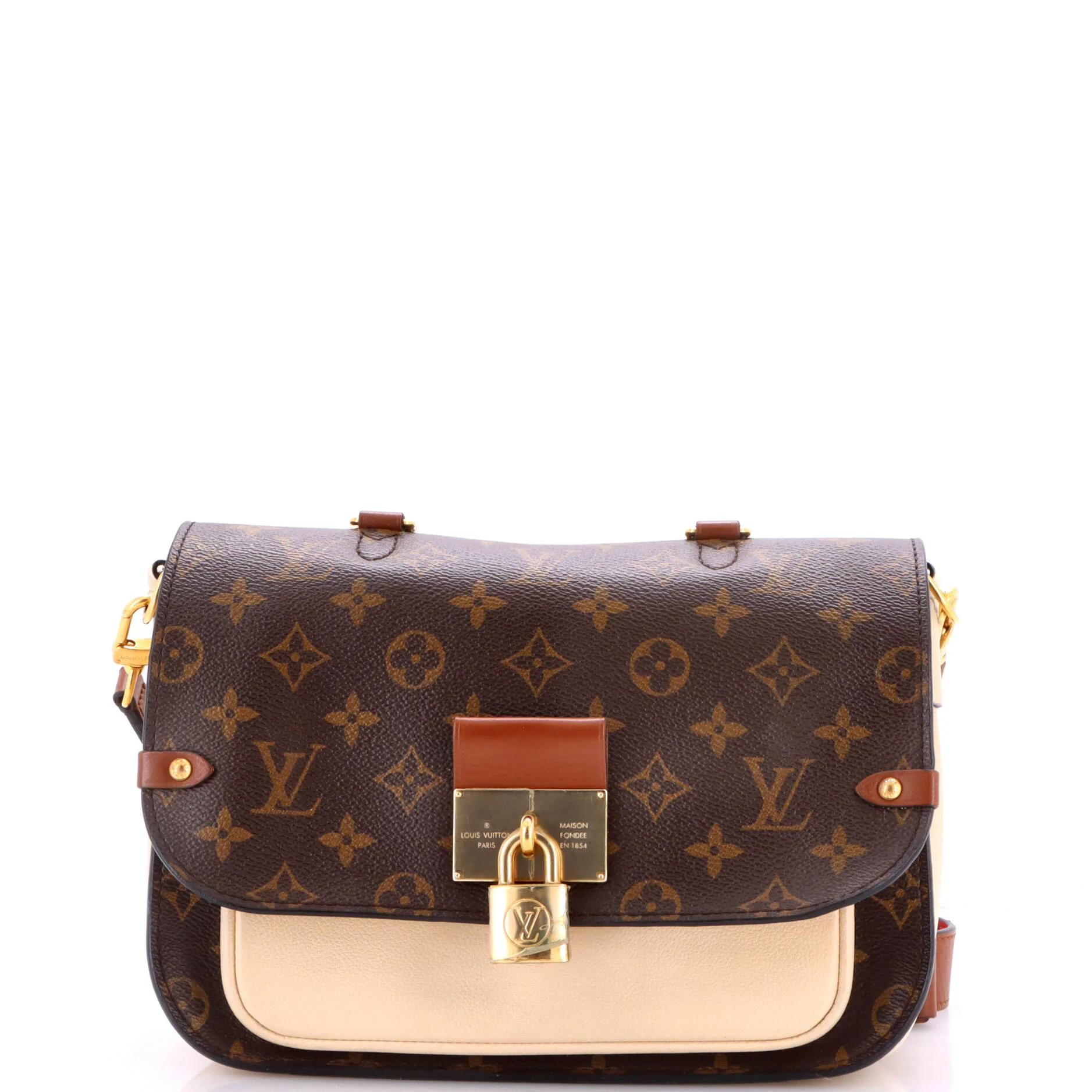 Vaugirard Handbag Monogram Canvas with Leather