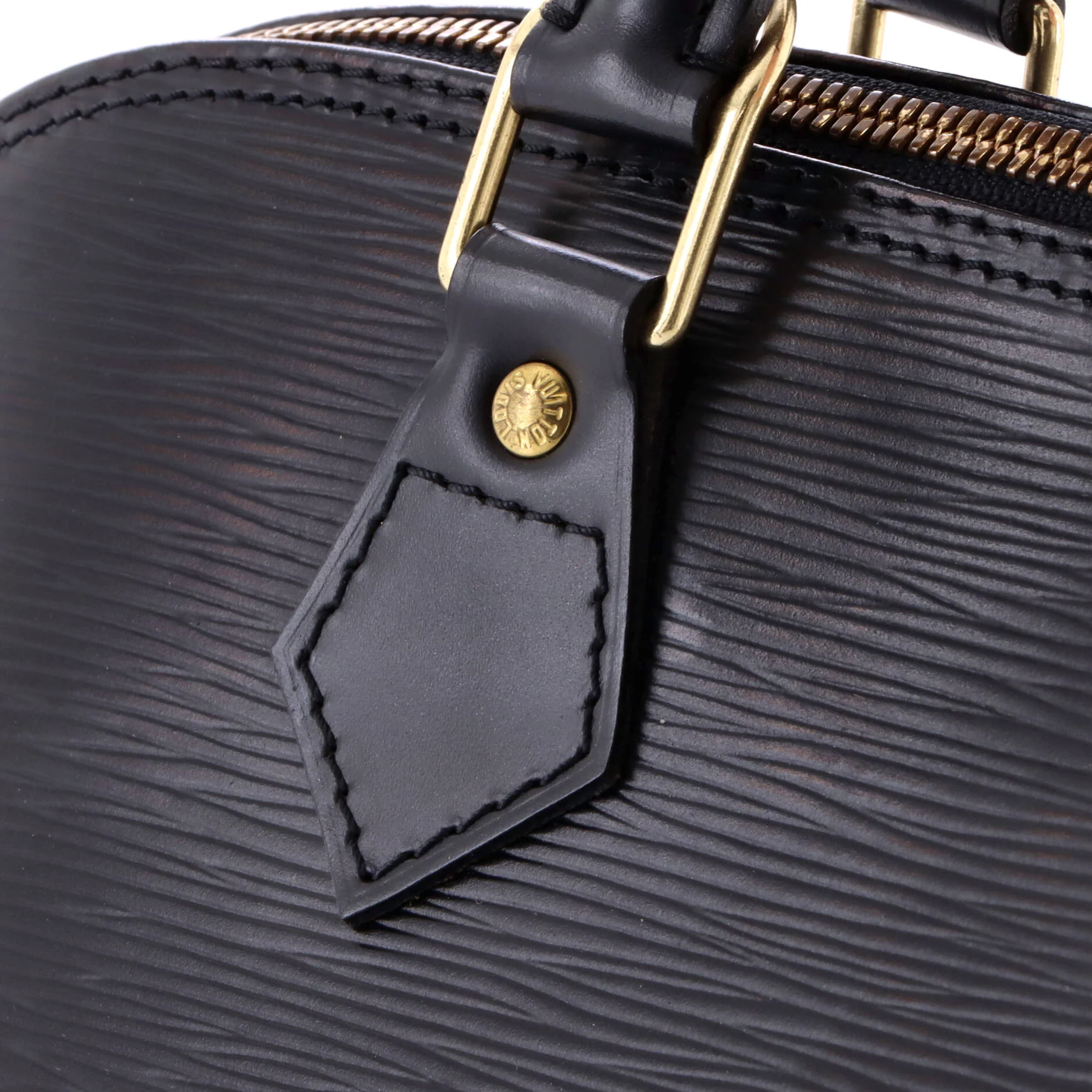 Vintage Alma Handbag Epi Leather PM - Image 6