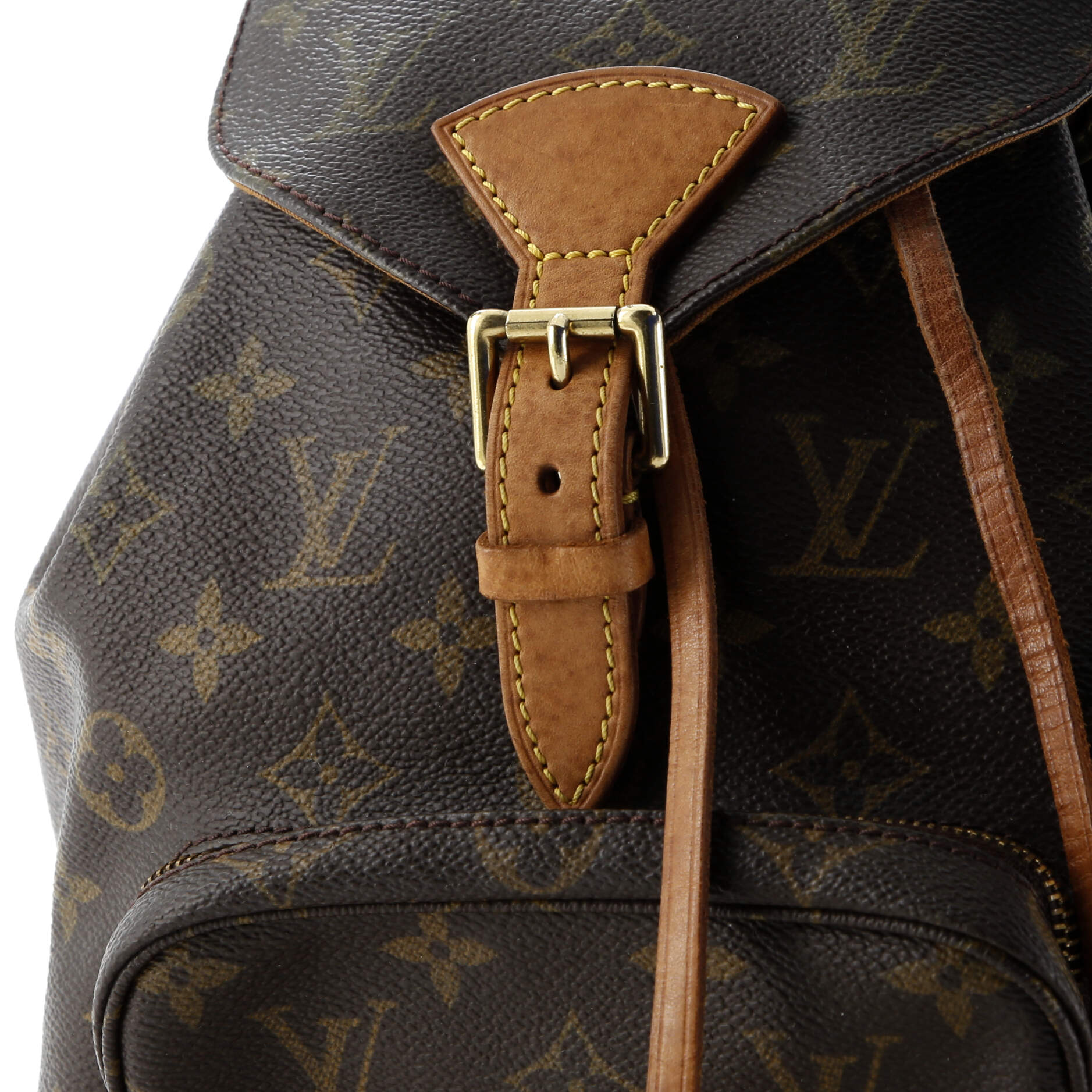 Vintage Montsouris Backpack Monogram Canvas MM - Image 6
