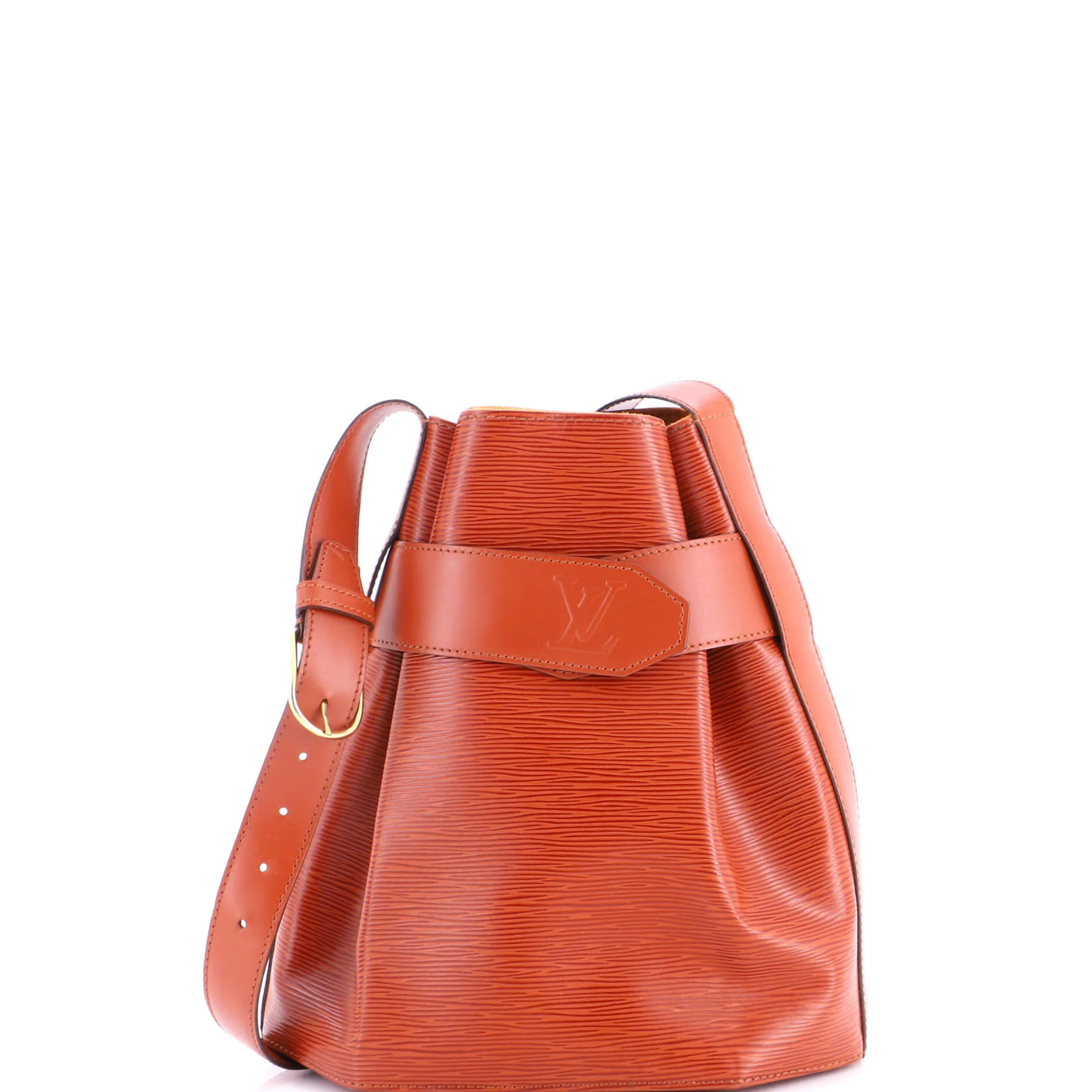 Vintage Sac d'Epaule Handbag Epi Leather PM