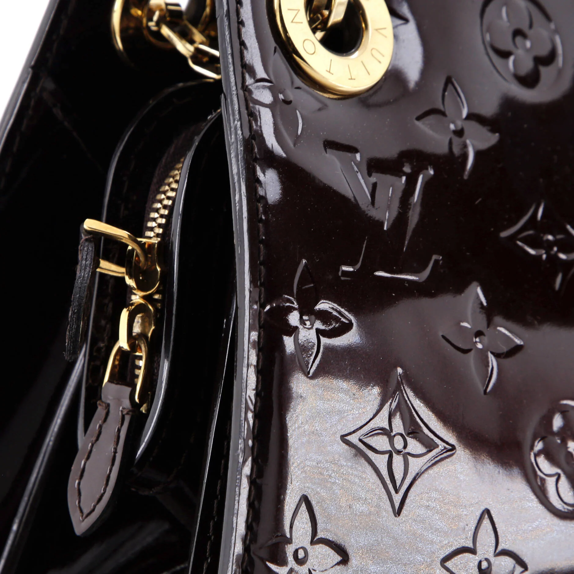 Virginia Handbag Monogram Vernis PM - Image 6