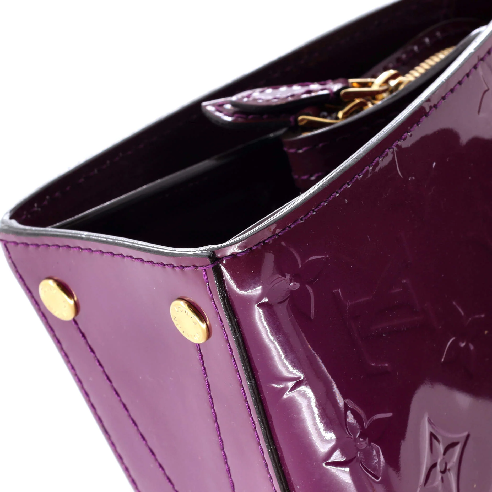 Virginia Handbag Monogram Vernis PM - Image 6