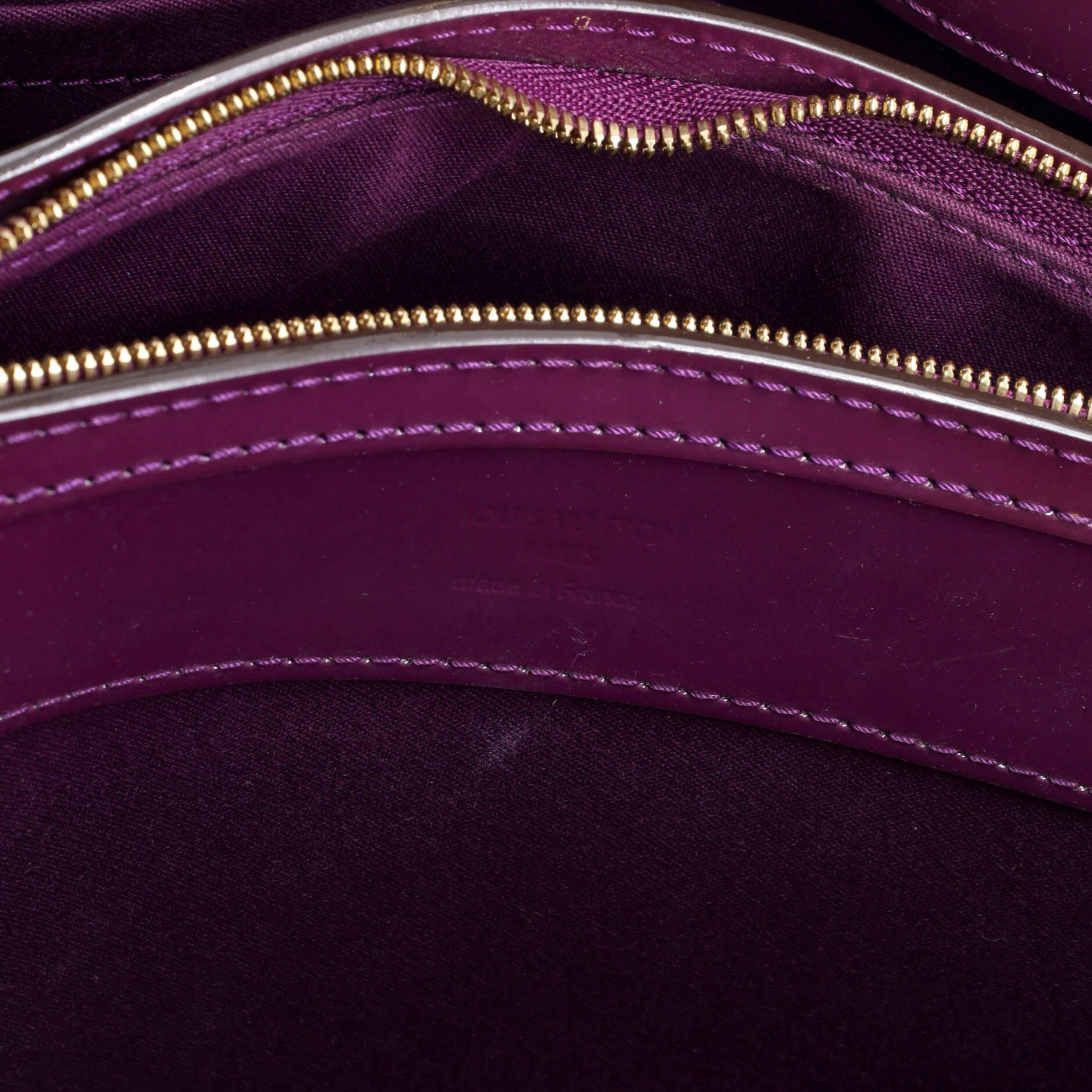 Virginia Handbag Monogram Vernis PM - Image 8