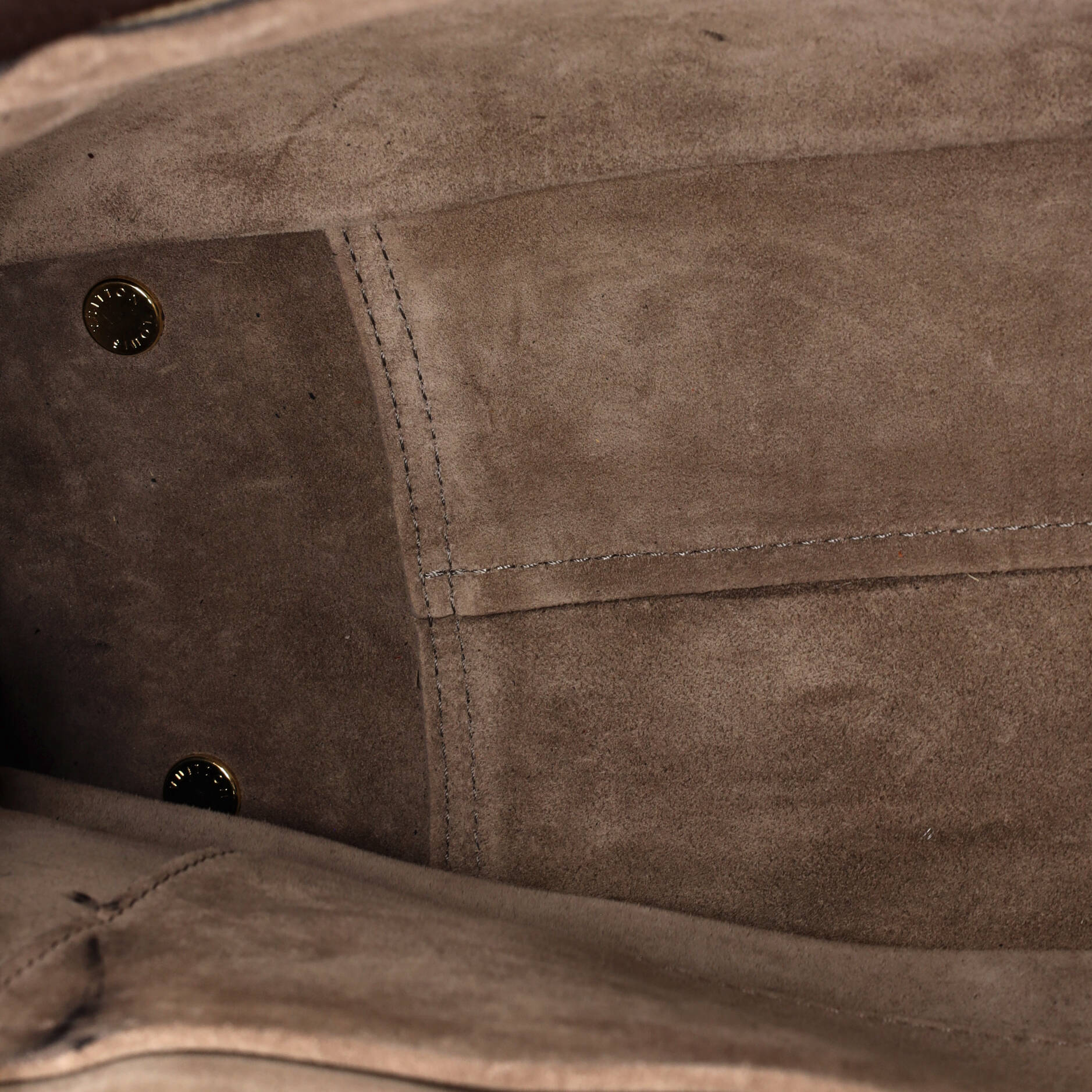 W Tote Monogram Canvas and Leather PM - Image 5