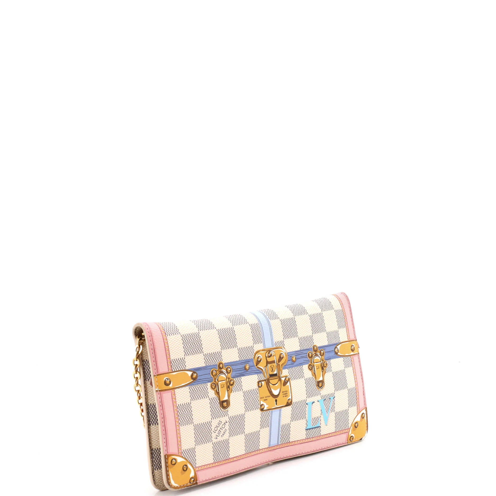 Weekend Pochette Limited Edition Damier Summer Trunks - Image 2
