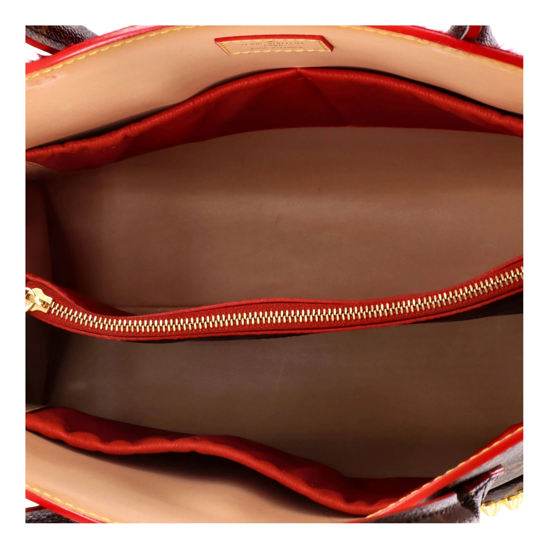 x Christian Louboutin Shopping Bag Calf Hair and Monogram Canvas - Image 5