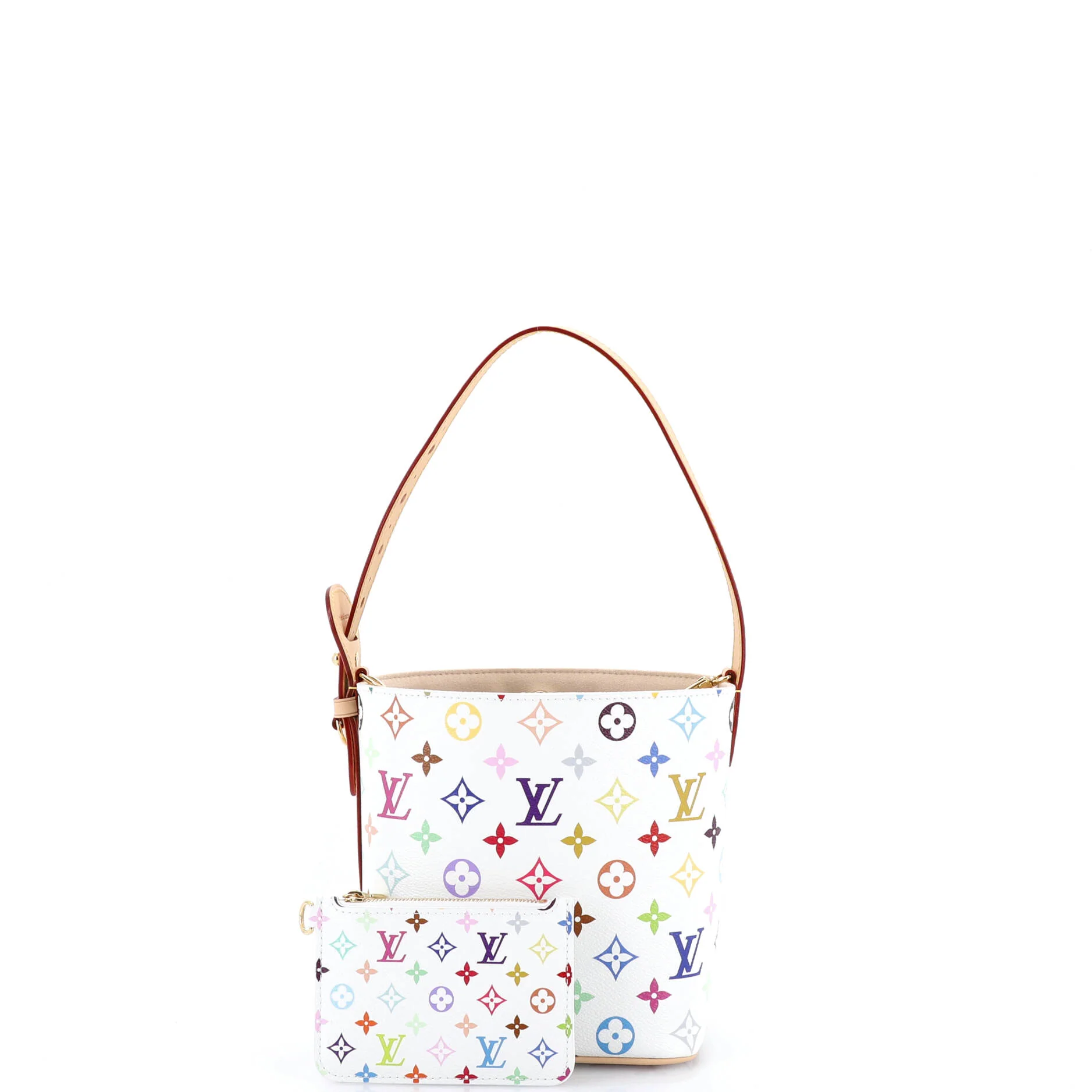 x Takashi Murakami All In Handbag Monogram Multicolor BB - Image 2