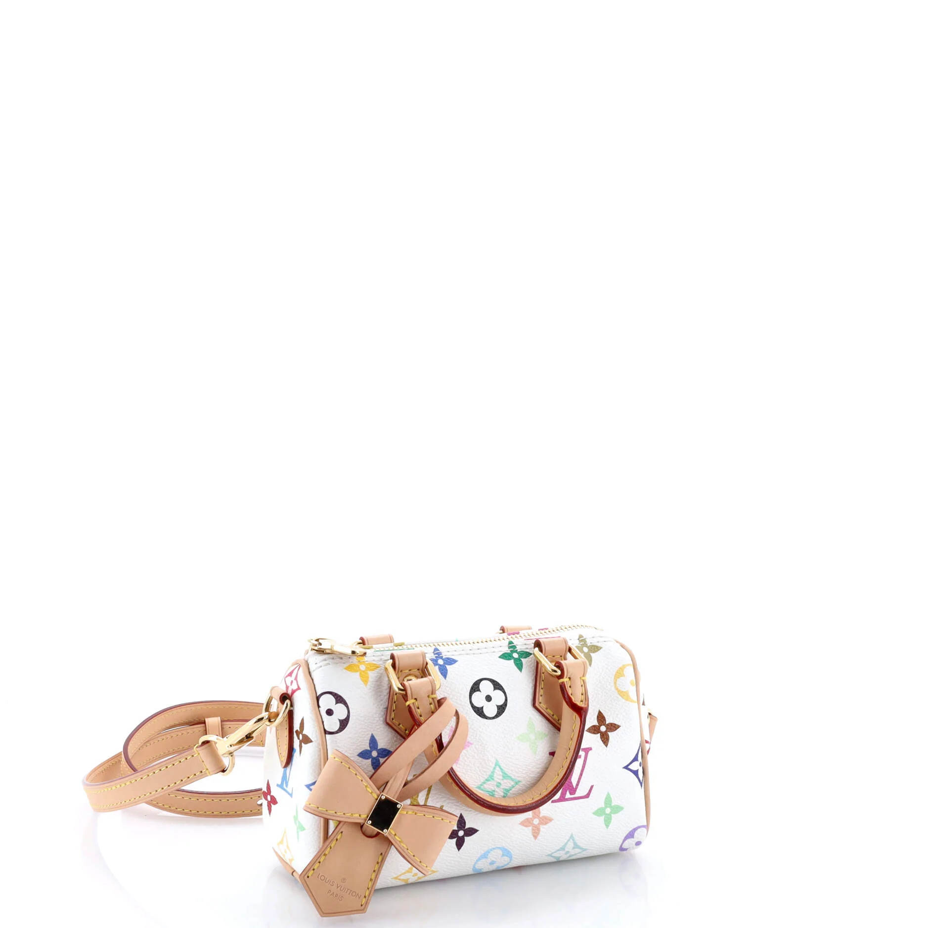 x Takashi Murakami Speedy Bandouliere NM Bag Monogram Multicolor Nano - Image 2