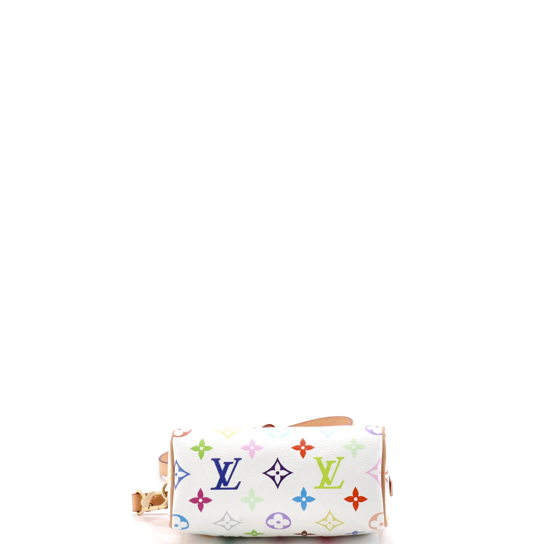 x Takashi Murakami Speedy Bandouliere NM Bag Monogram Multicolor Nano - Image 4