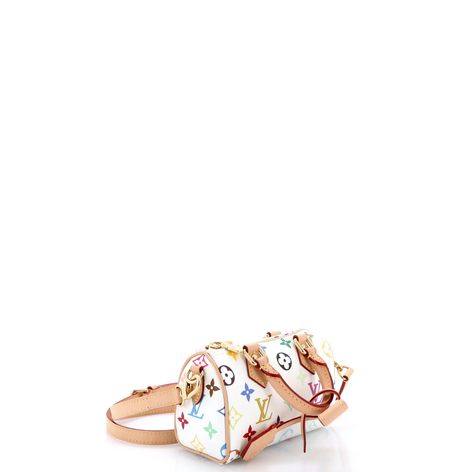 x Takashi Murakami Speedy Bandouliere NM Bag Monogram Multicolor Nano - Image 2