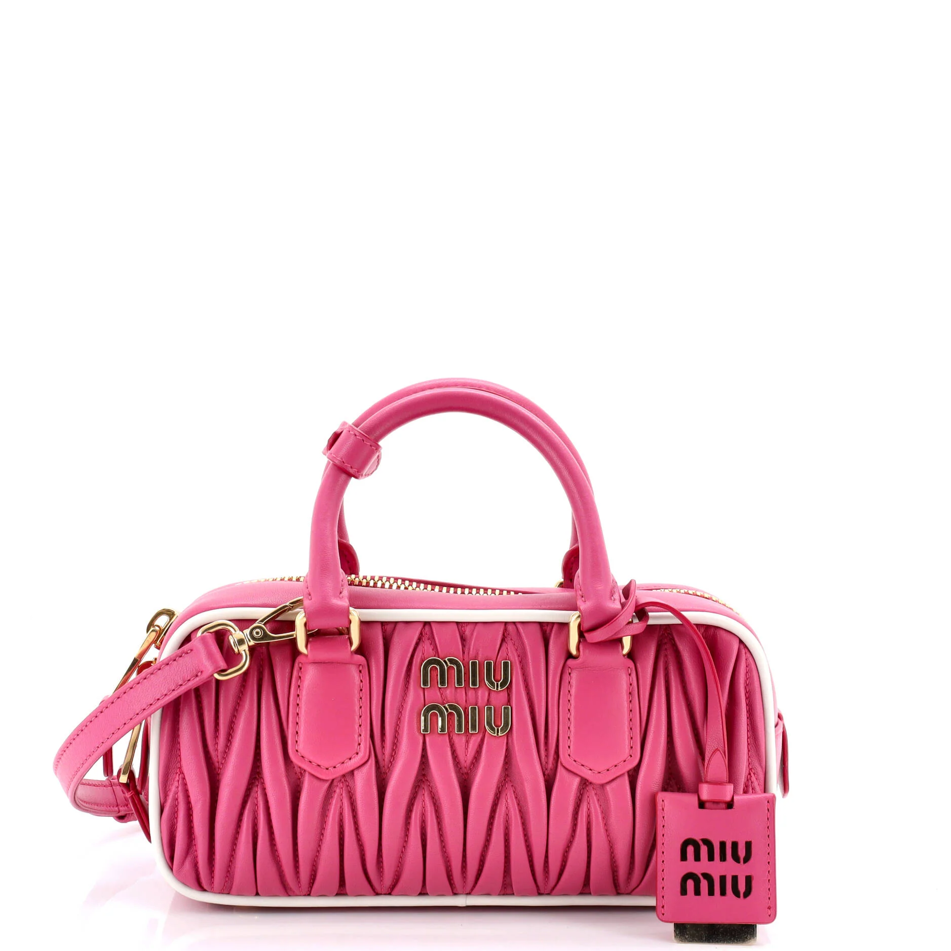 Arcadie Top Handle Bag Matelasse Leather Regular