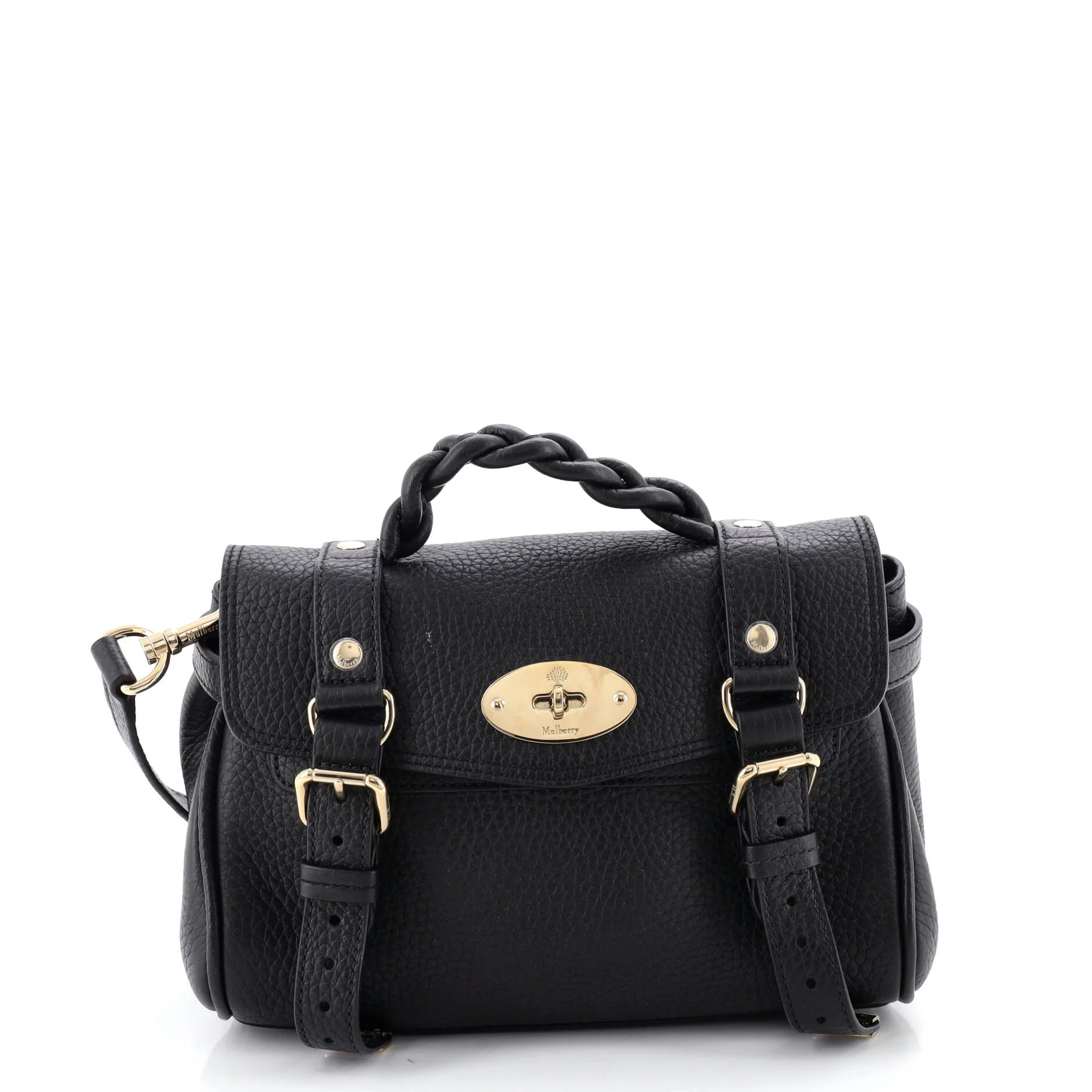 Alexa Satchel NM Leather Mini