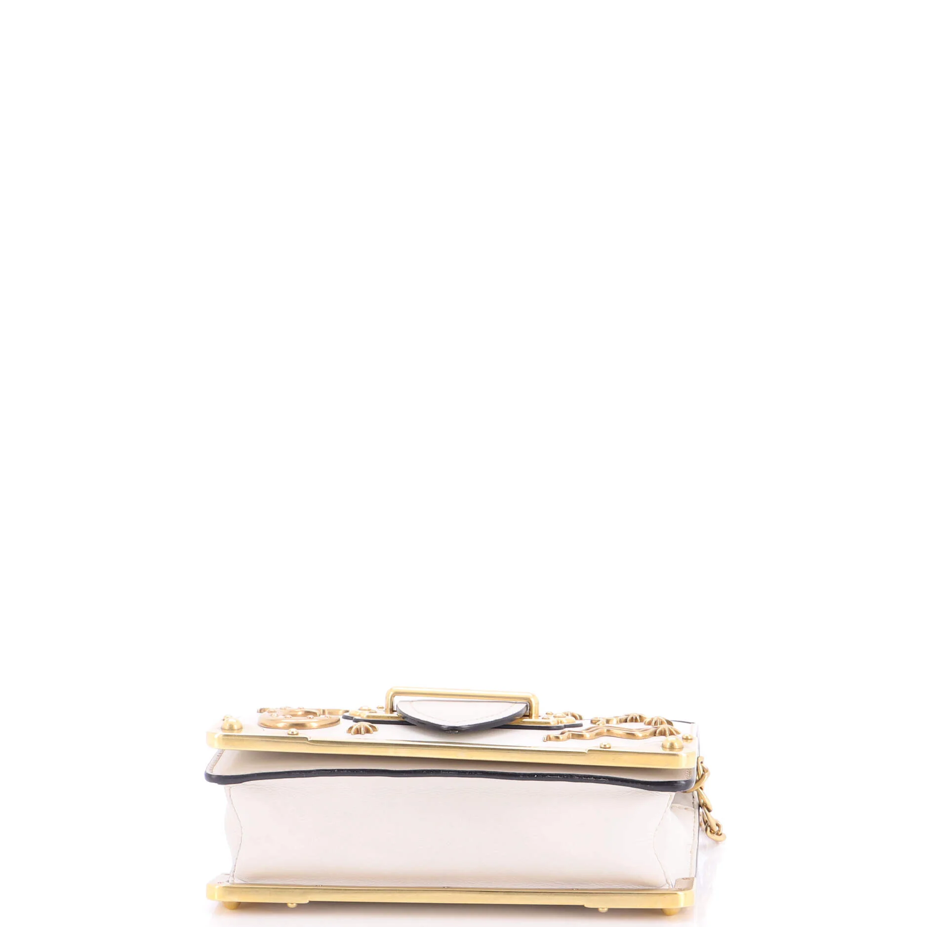 Cahier Crossbody Bag Embellished Leather Small - Image 4