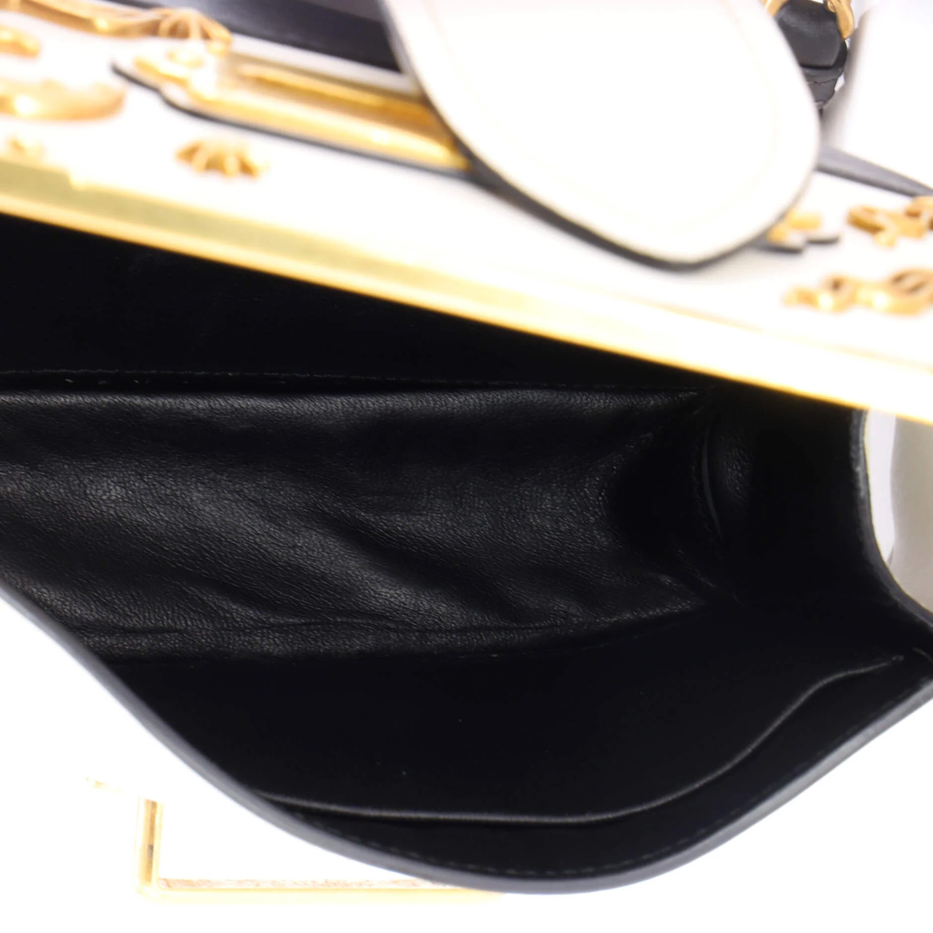 Cahier Crossbody Bag Embellished Leather Small - Image 5