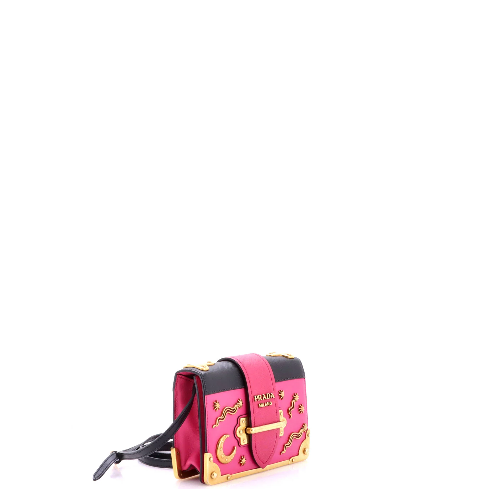 Cahier Crossbody Bag Embellished Leather Small - Image 2