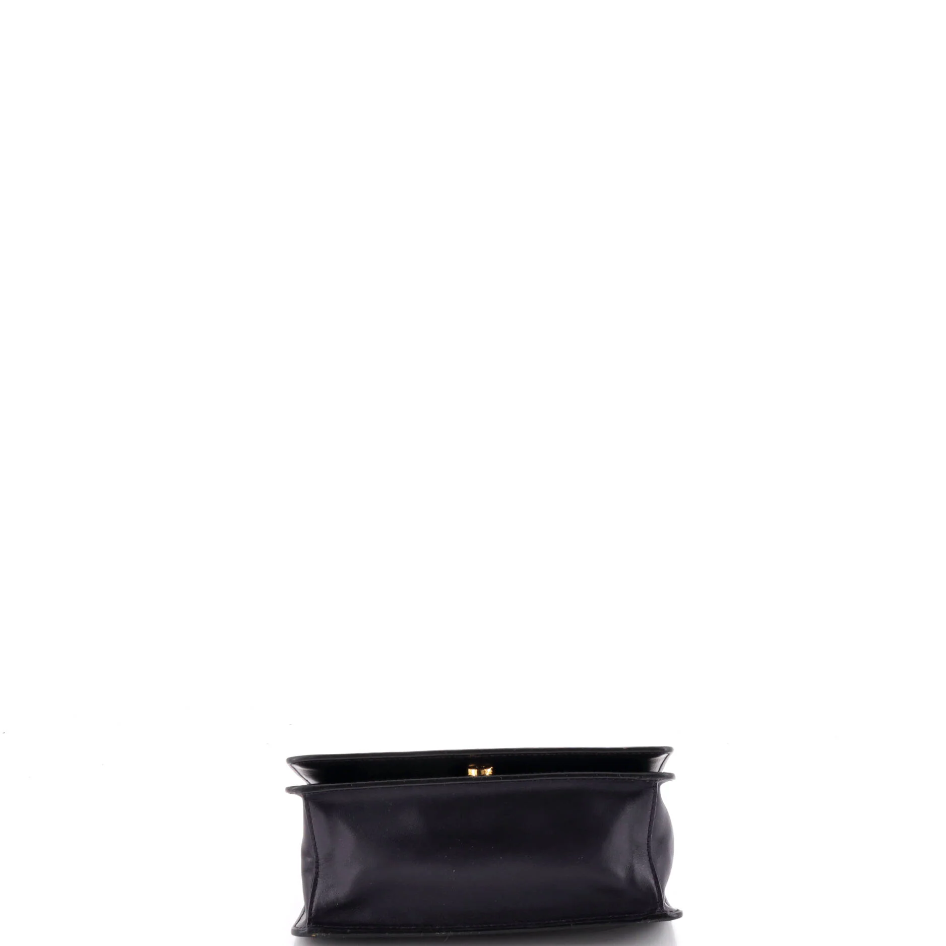 Chain Flap Crossbody Bag Vernice Saffiano Leather Small - Image 4