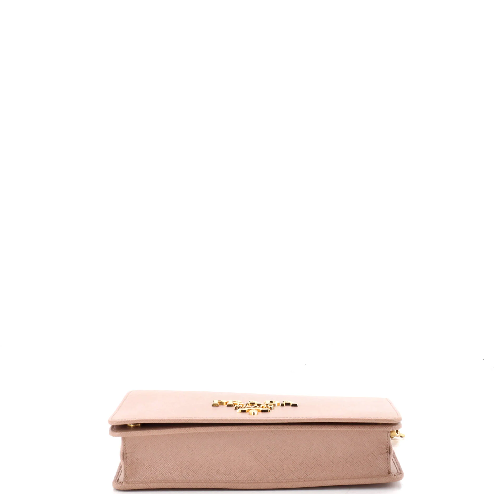 Chain Wallet Crossbody Saffiano Leather - Image 4
