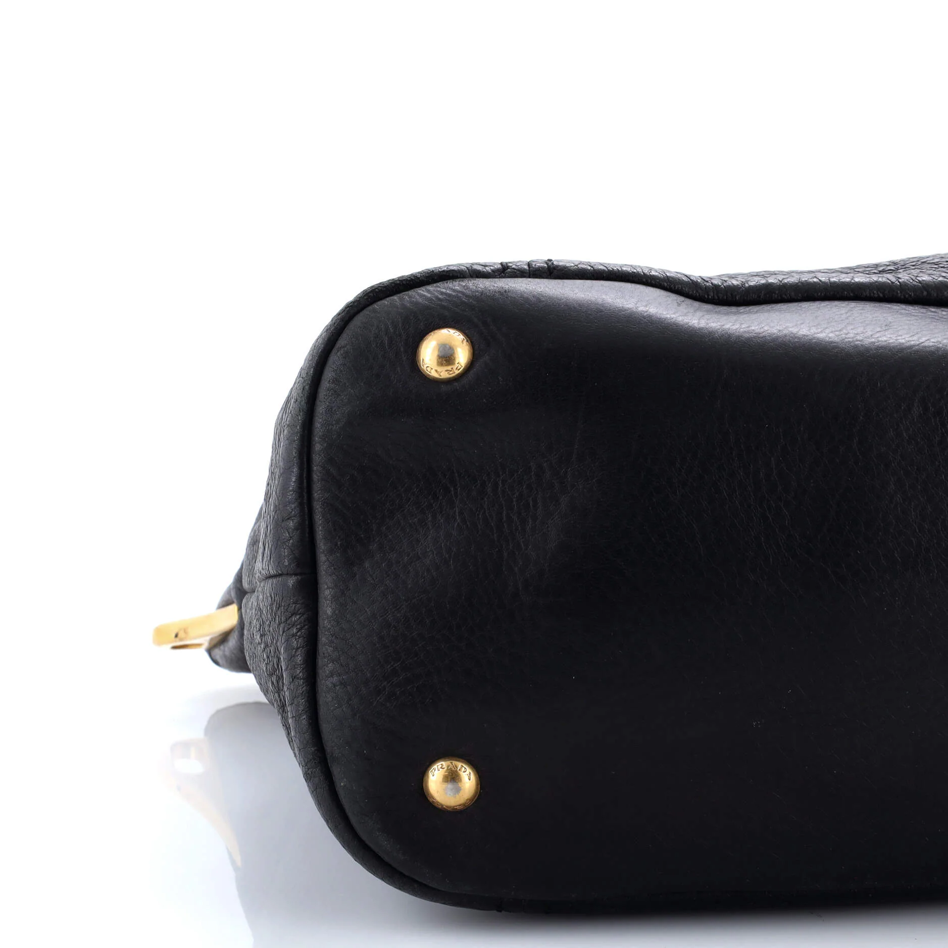 Top Zip Convertible Tote Vitello Daino Large - Image 6