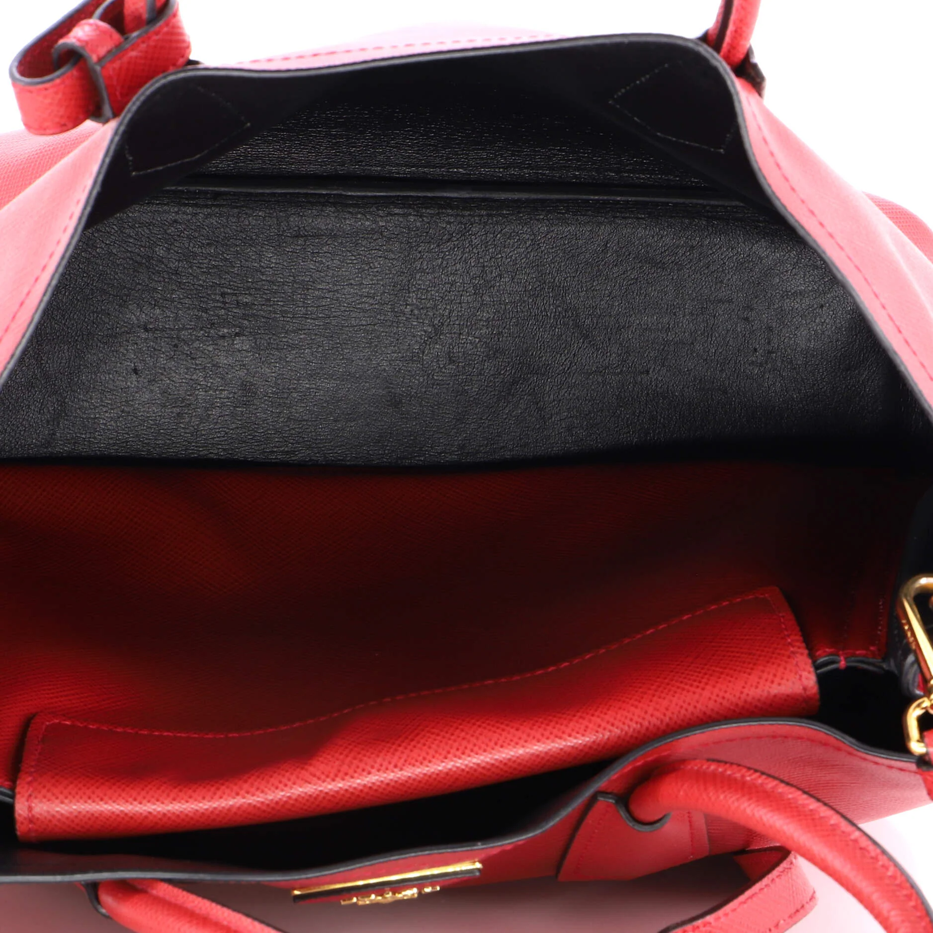 Cuir Double Tote Saffiano Leather Large - Image 5