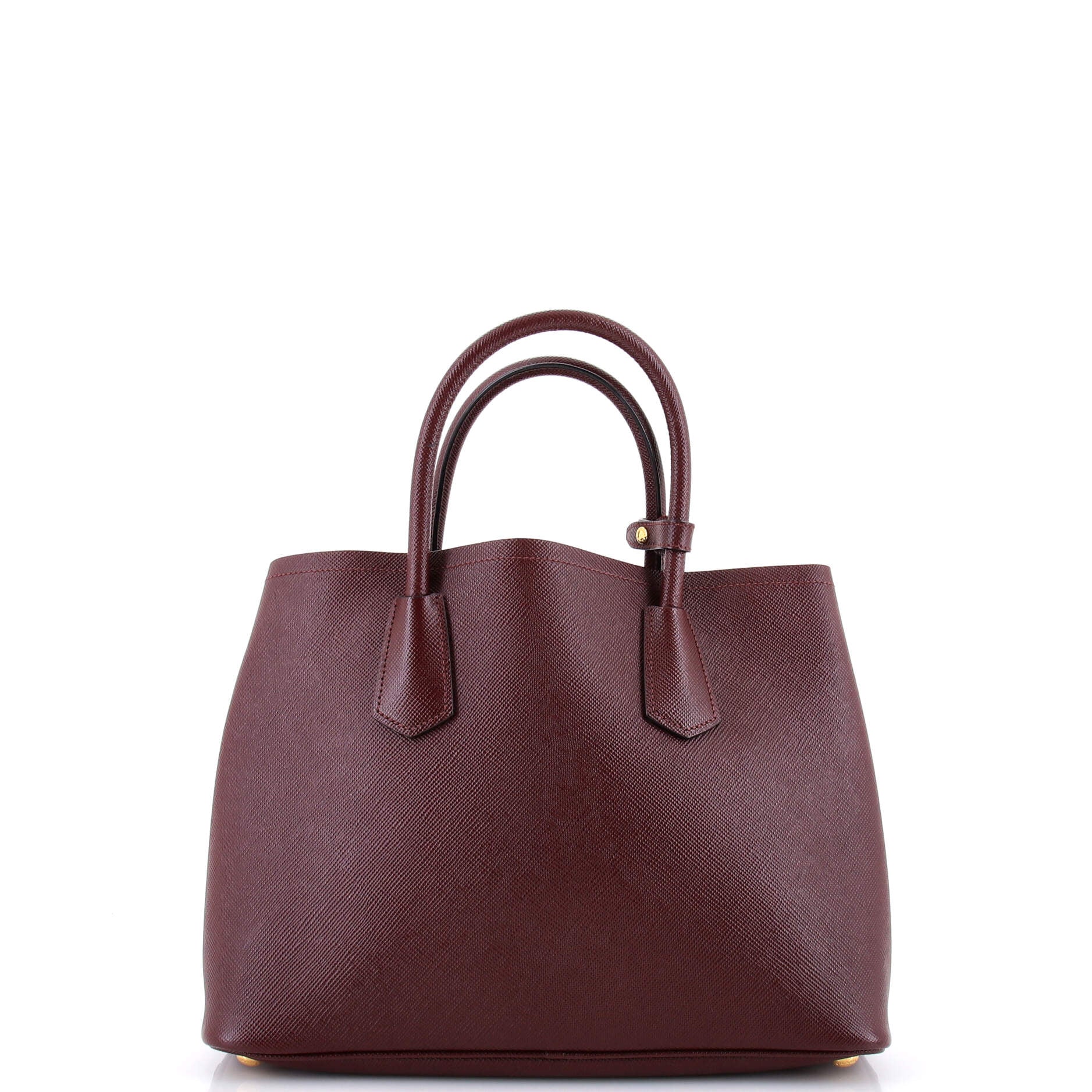 Cuir Double Tote Saffiano Leather Medium - Image 3