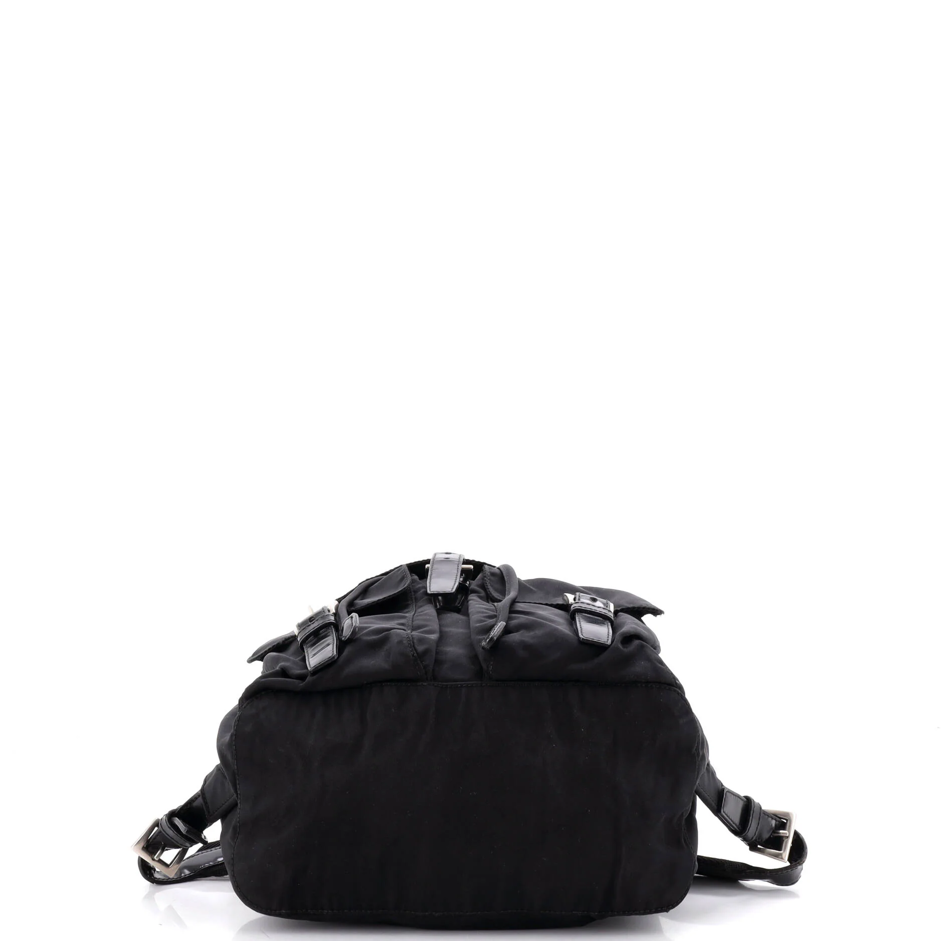 Double Front Pocket Backpack Tessuto Small - Image 4