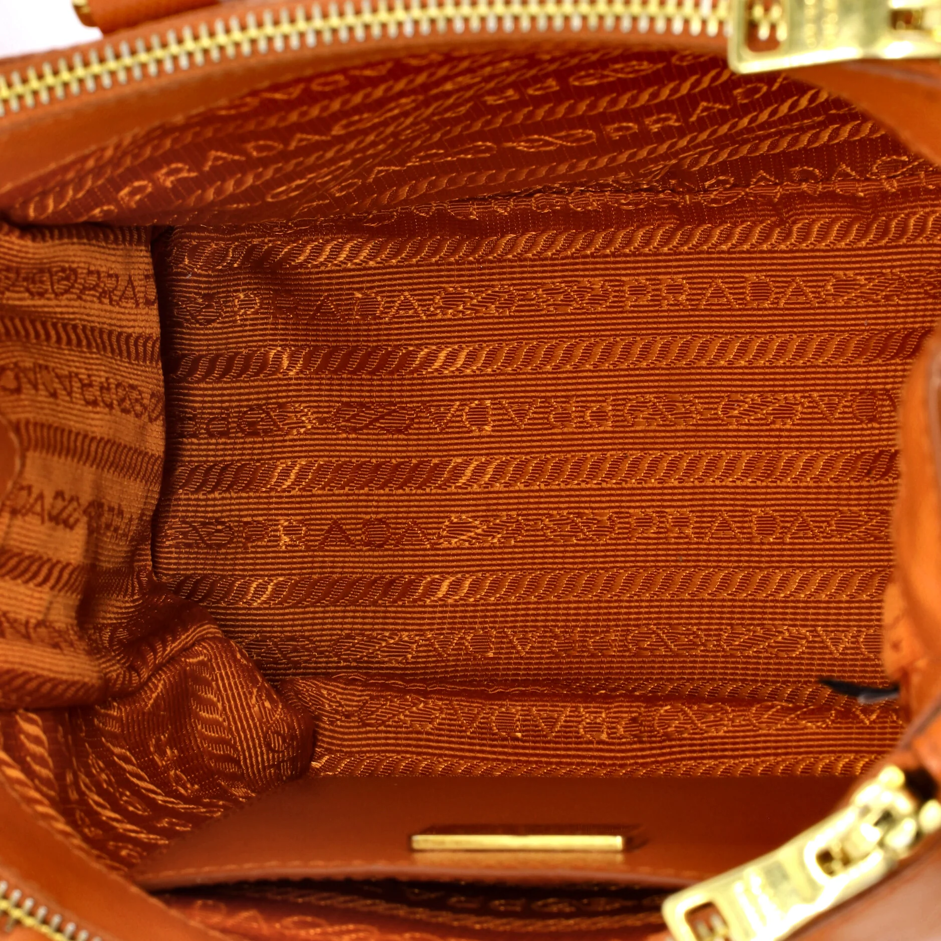 Double Zip Lux Tote Saffiano Leather Mini - Image 5